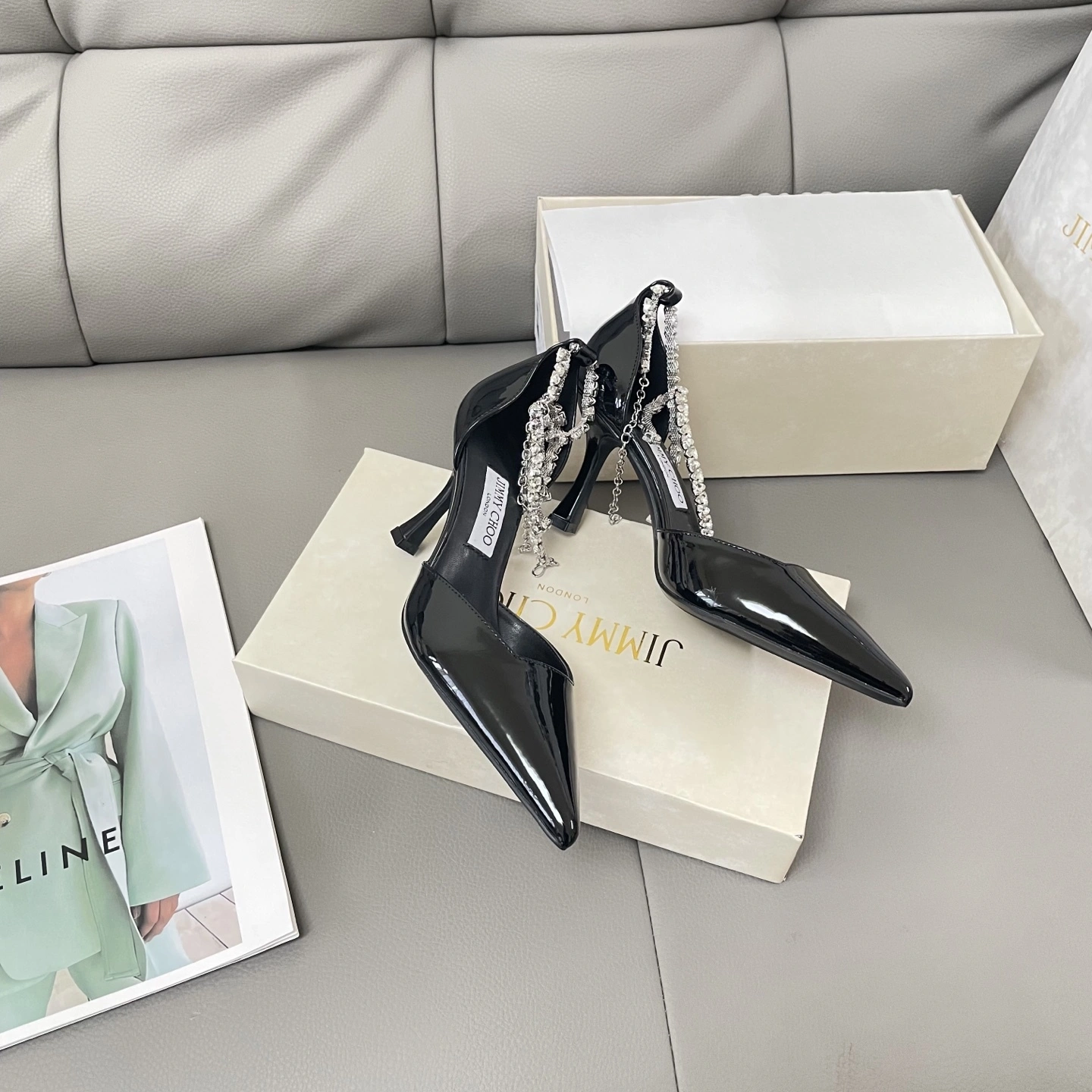Ji77y 3ho5 STEVIE100PAT Heel height：8CM item:ET-X234E0721W