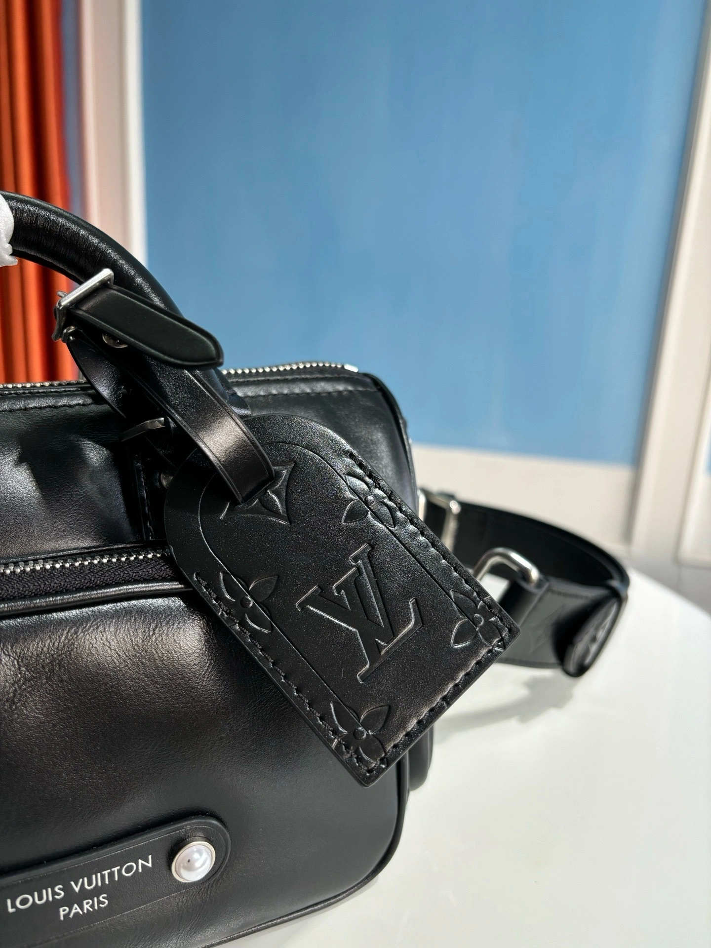 MOMO-- 8V M13988 high quality version Keepall Cargo Bandoulière 25 cowhide item:E-B808L1829T