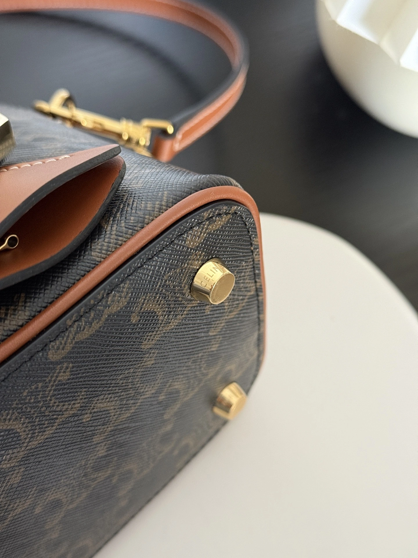 MOMO-- 358i95 121082DNK-04LU high quality version Bowling Calfskin item:E-B805H1524