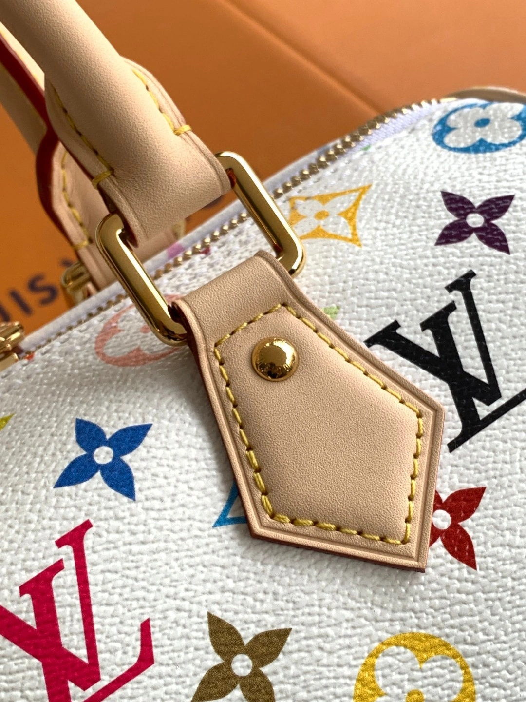 MOMO-- 8V M13085 high quality version Speedy Bandoulière 25 cowhide item:E-B057B2136