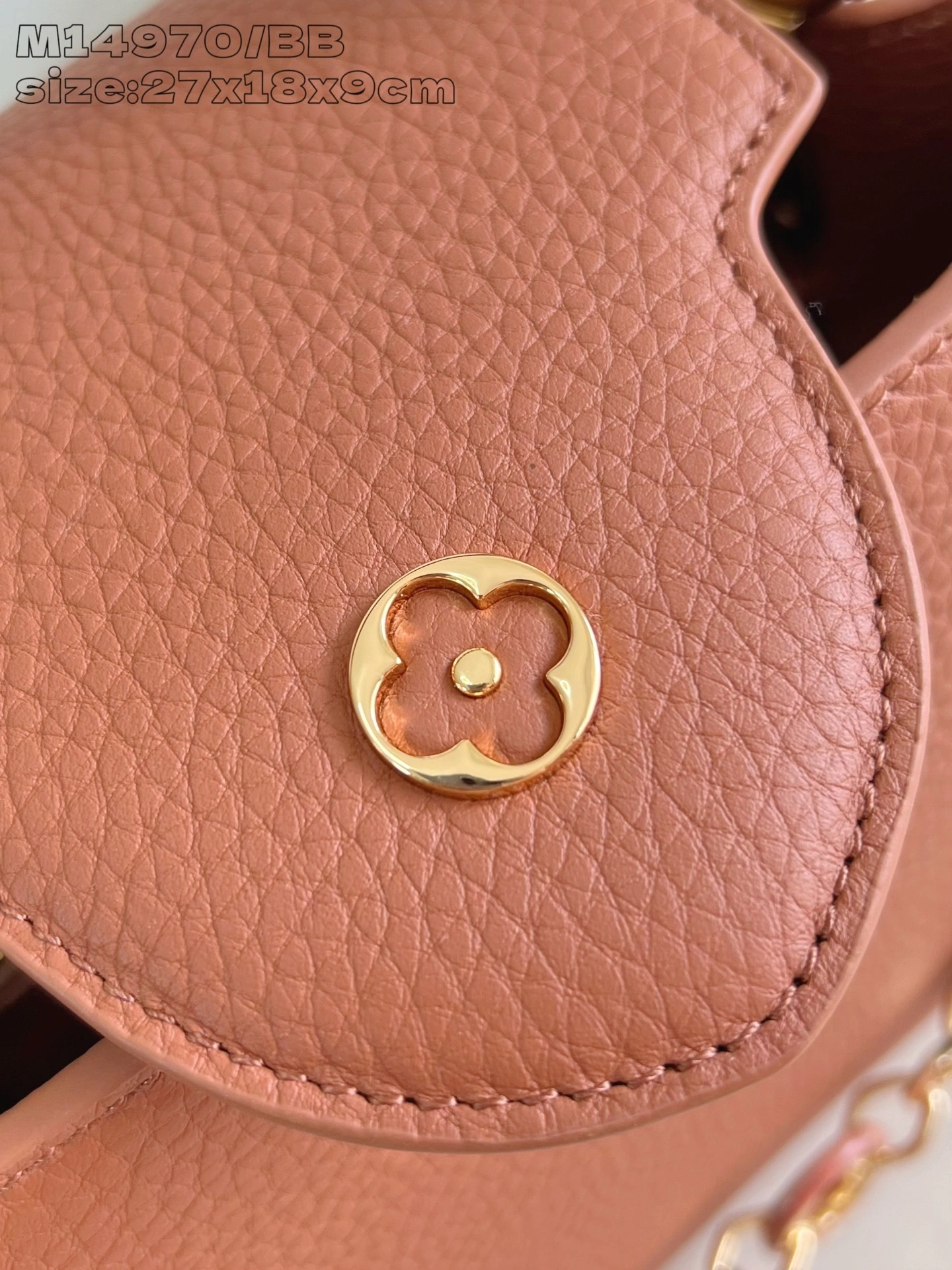 MOMO-- 8V M14381 high quality version Capucines BB Harmony cowhide item:E-B574K1803