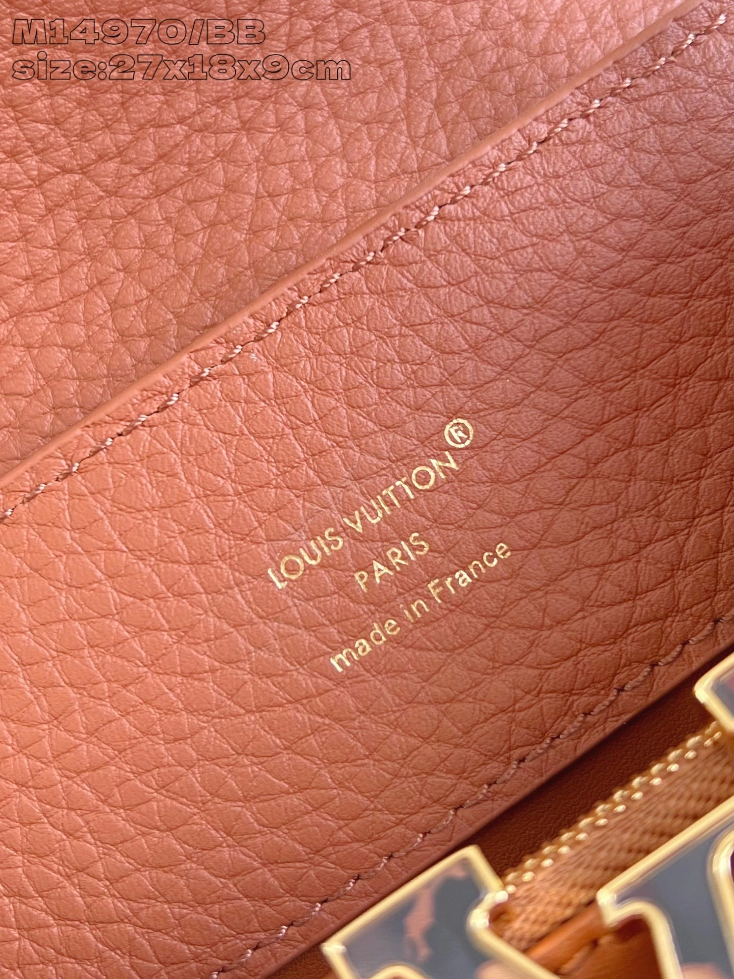 MOMO-- 8V M14381 high quality version Capucines BB Harmony cowhide item:E-B574K1803