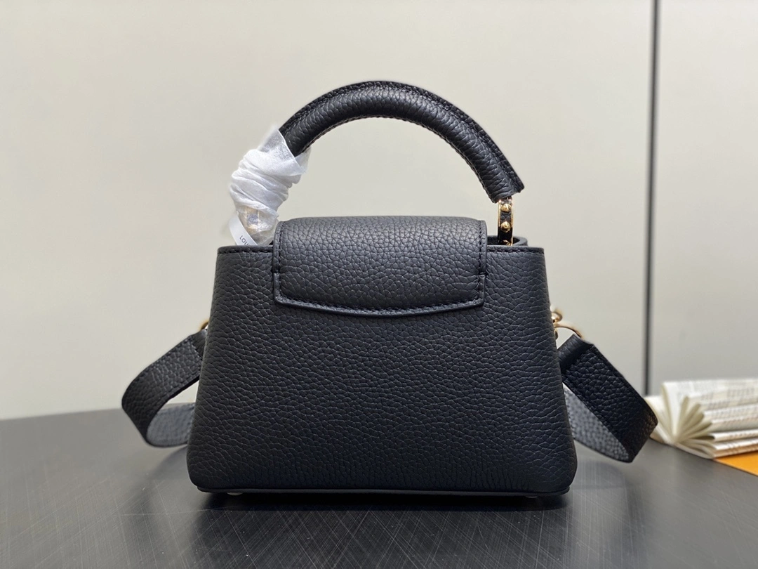 MOMO-- 8V M14970 high quality version cowhide Capucines Sn Harmony item:E-B177I0311
