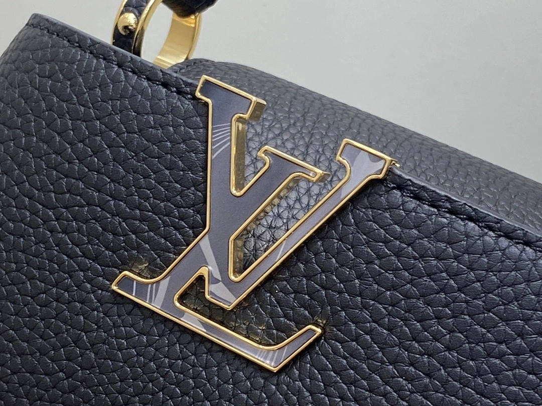 MOMO-- 8V M14970 high quality version cowhide Capucines Sn Harmony item:E-B177I0311