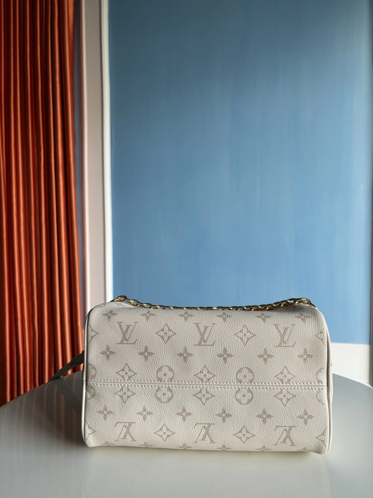 MOMO-- 8V M26690 high quality version Speedy Bandoulière25 cowhide item:E-B808L1718T