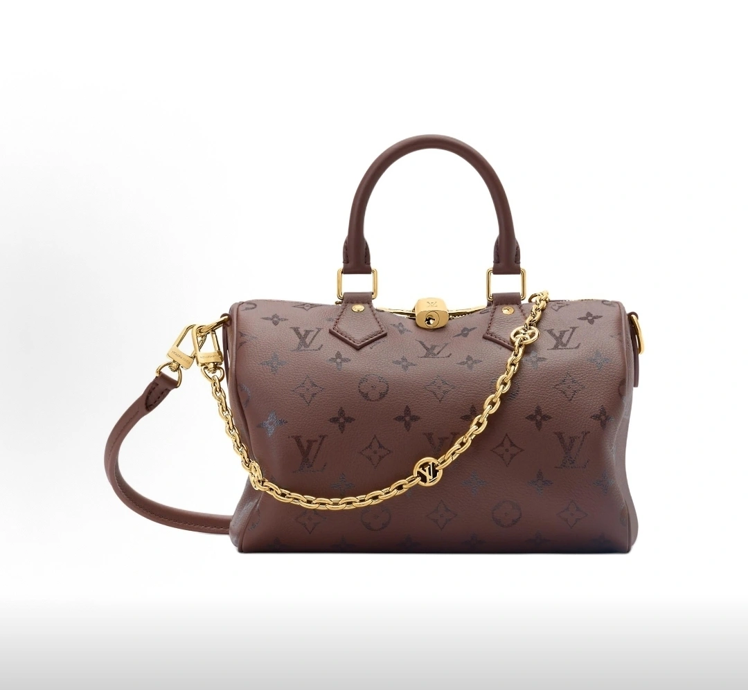 MOMO-- 8V M26691 high quality version Speedy Bandoulière25 cowhide item:E-B808L1719T