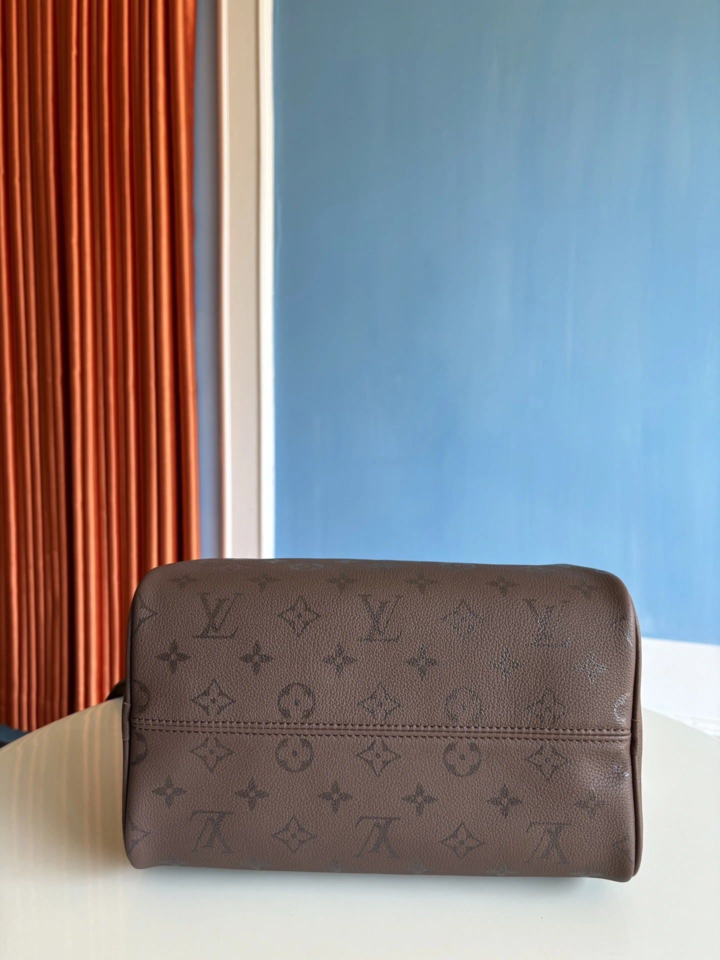 MOMO-- 8V M26691 high quality version Speedy Bandoulière25 cowhide item:E-B808L1719T
