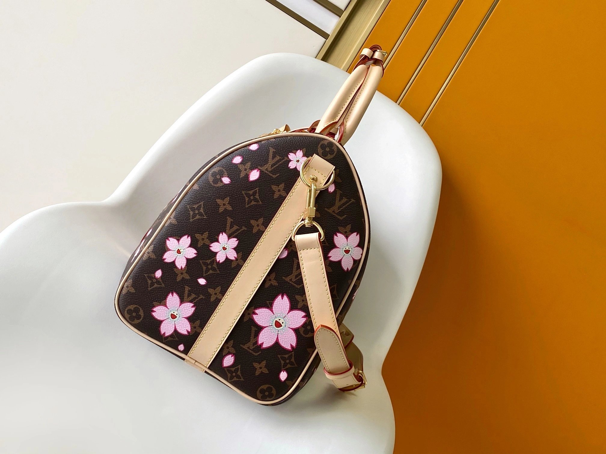 MOMO--8V M13752 high quality version Keepall Bandoulière 45 cowhide item:F-B000A2103