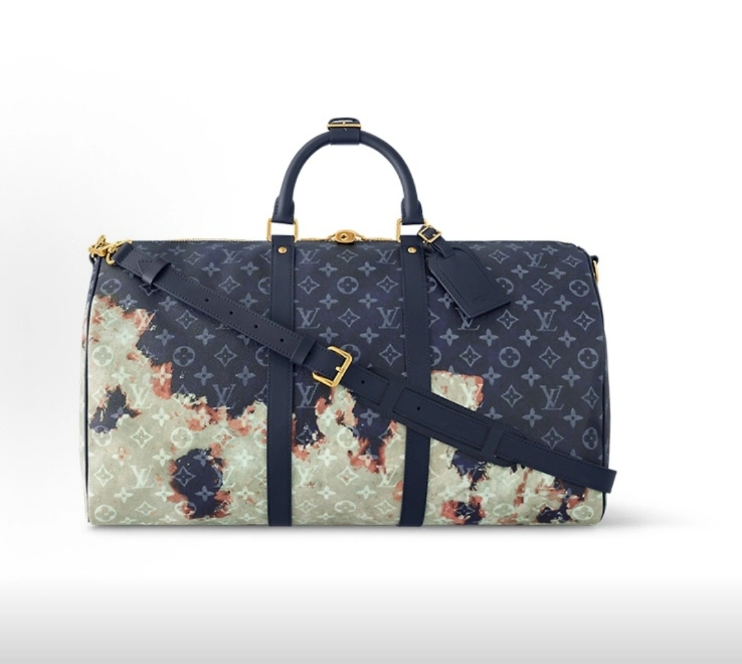 MOMO--8V M23773 high quality version Keepall Bandoulière 50 cowhide item:F-B000A1408