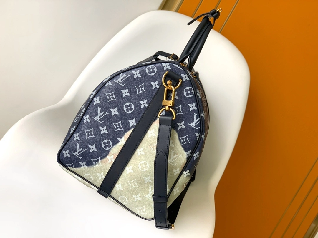MOMO--8V M23773 high quality version Keepall Bandoulière 50 cowhide item:F-B000A1408