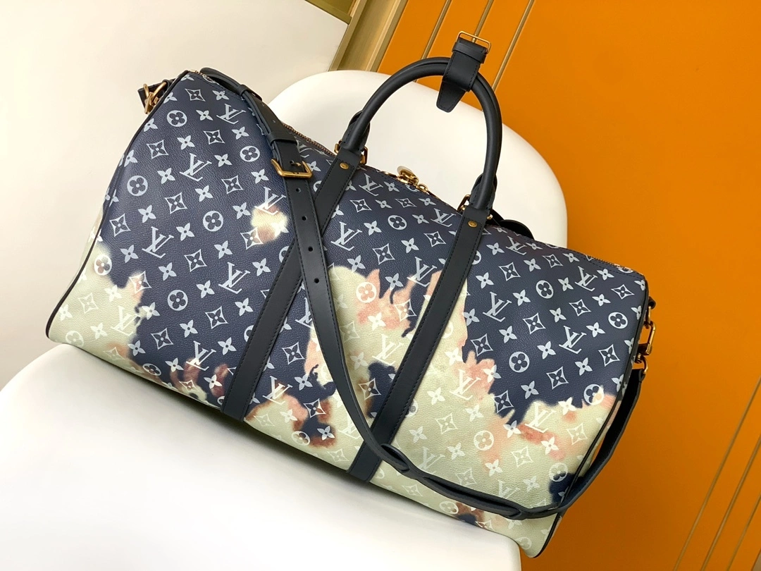 MOMO--8V M23773 high quality version Keepall Bandoulière 50 cowhide item:F-B000A1408