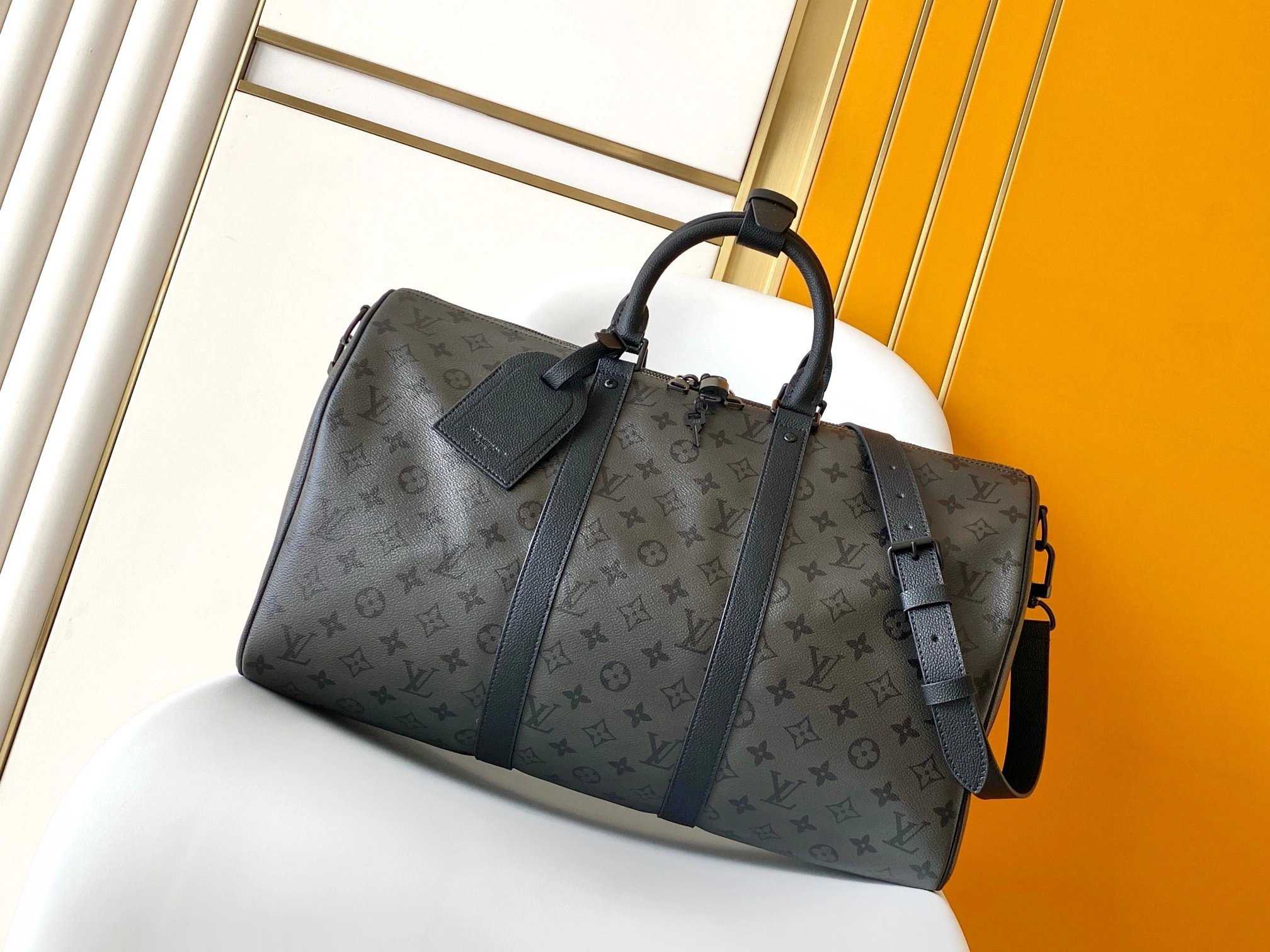 MOMO--8V M28403 high quality version Keepall Bandoulière 45 cowhide item:F-B000A1528