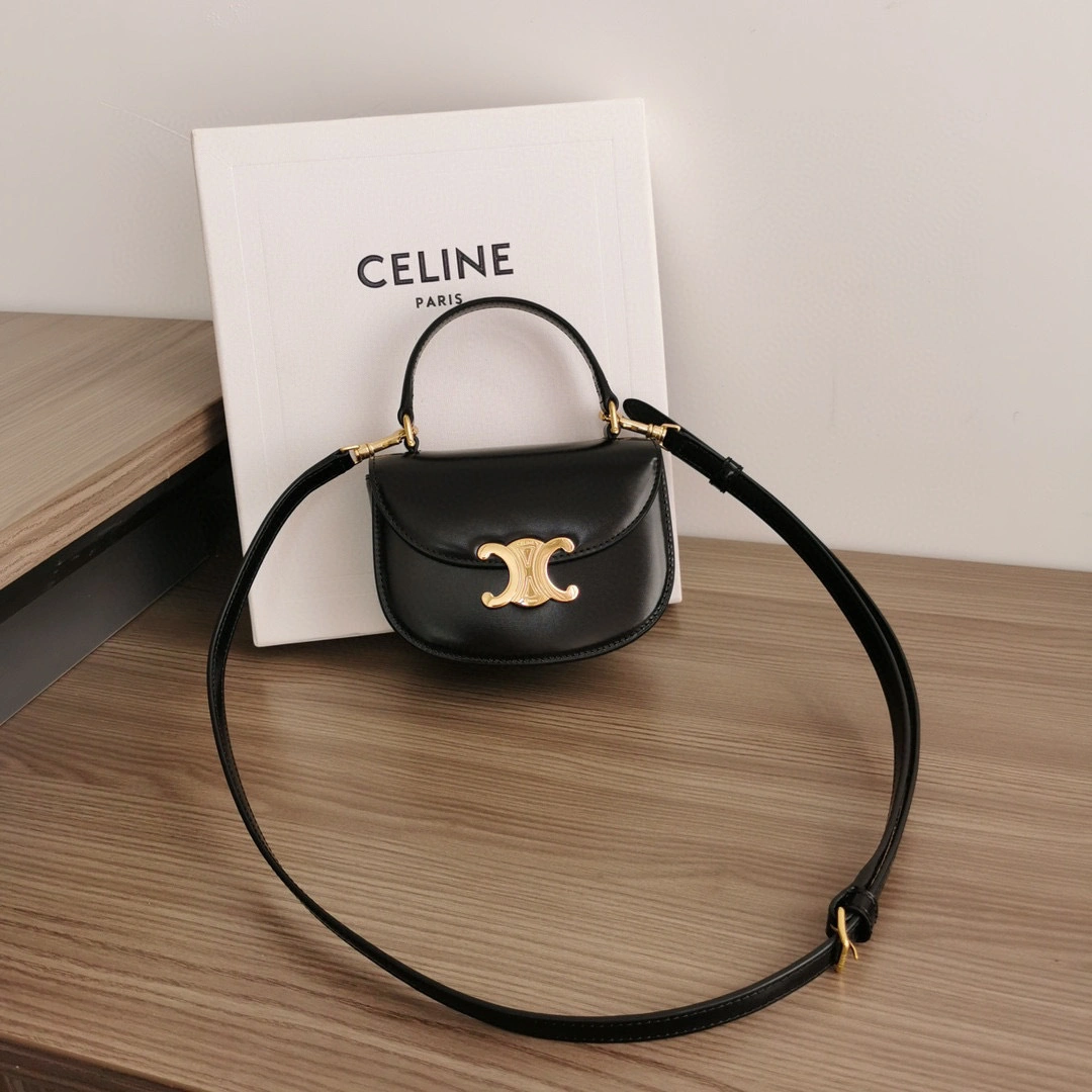 MOMO- high quality version 10L063ETZ-38NO BESACE TRIOMPHE cowhide item：B-B063L1221C