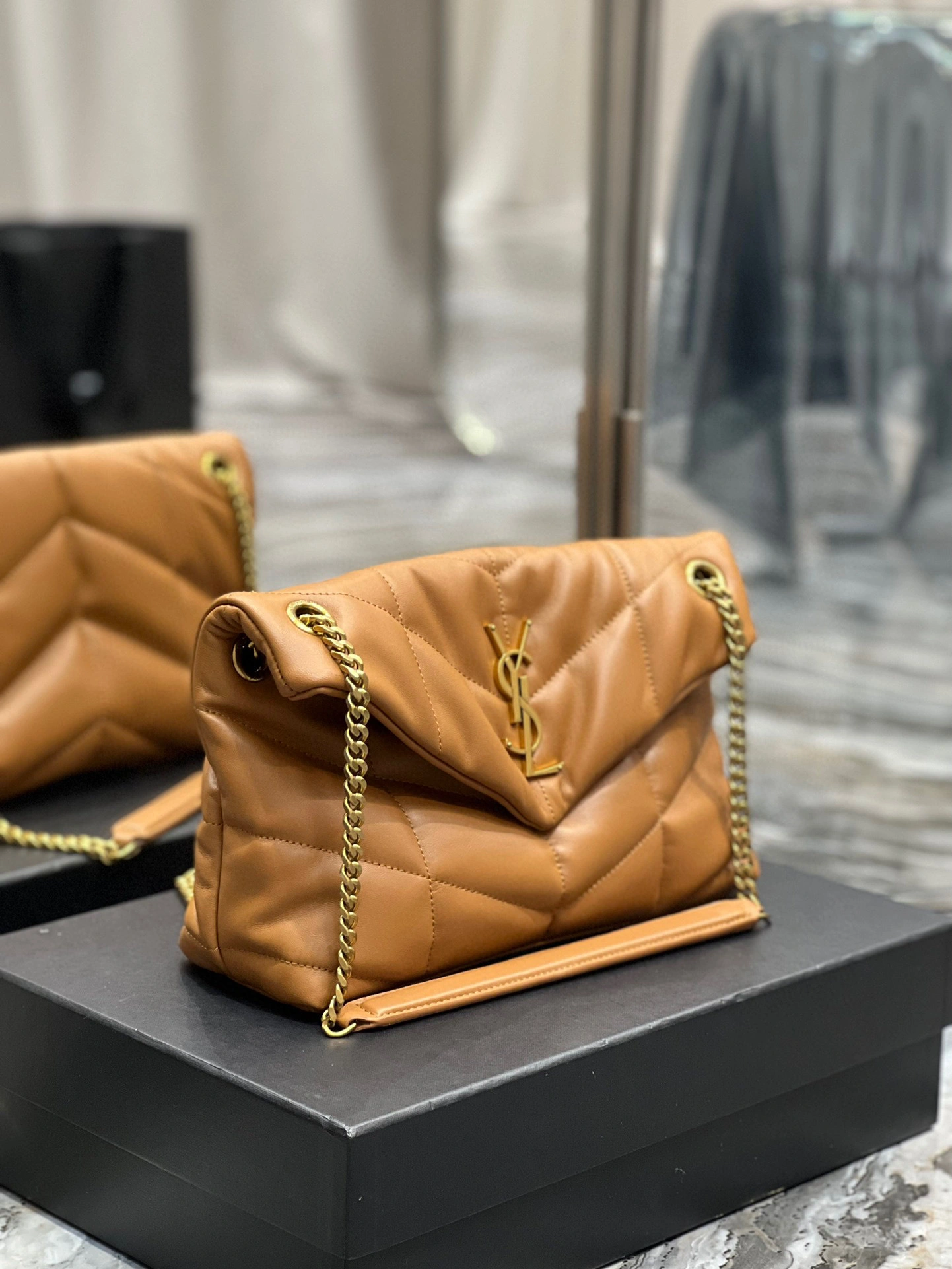 &MOMO- high quality version 5774761EL077724 Loulou puffer lambskin item：B-B000I0512C