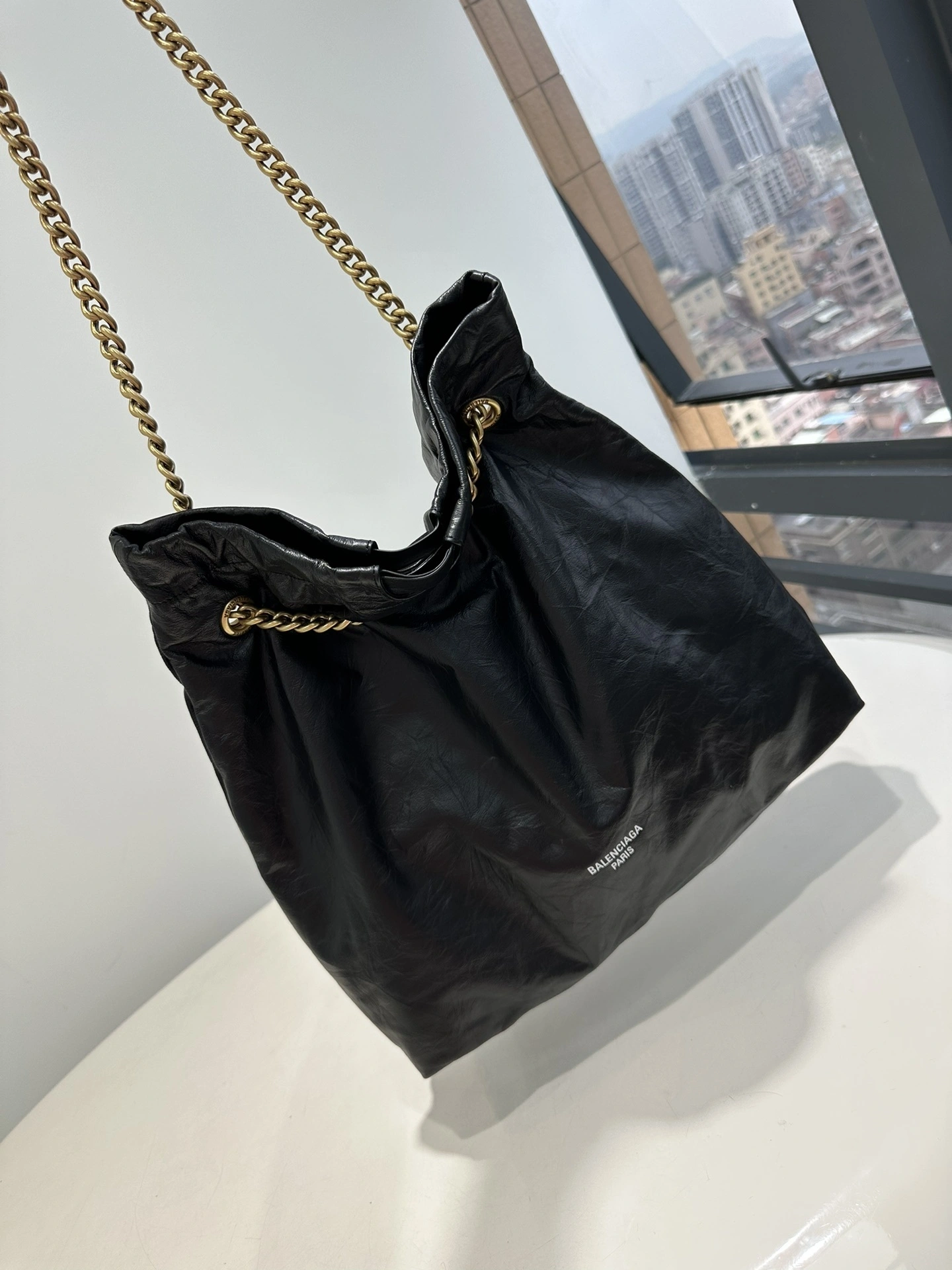 MOMO--- 742941210IT1000 Crush tote Calfskin item:D-B432D0679