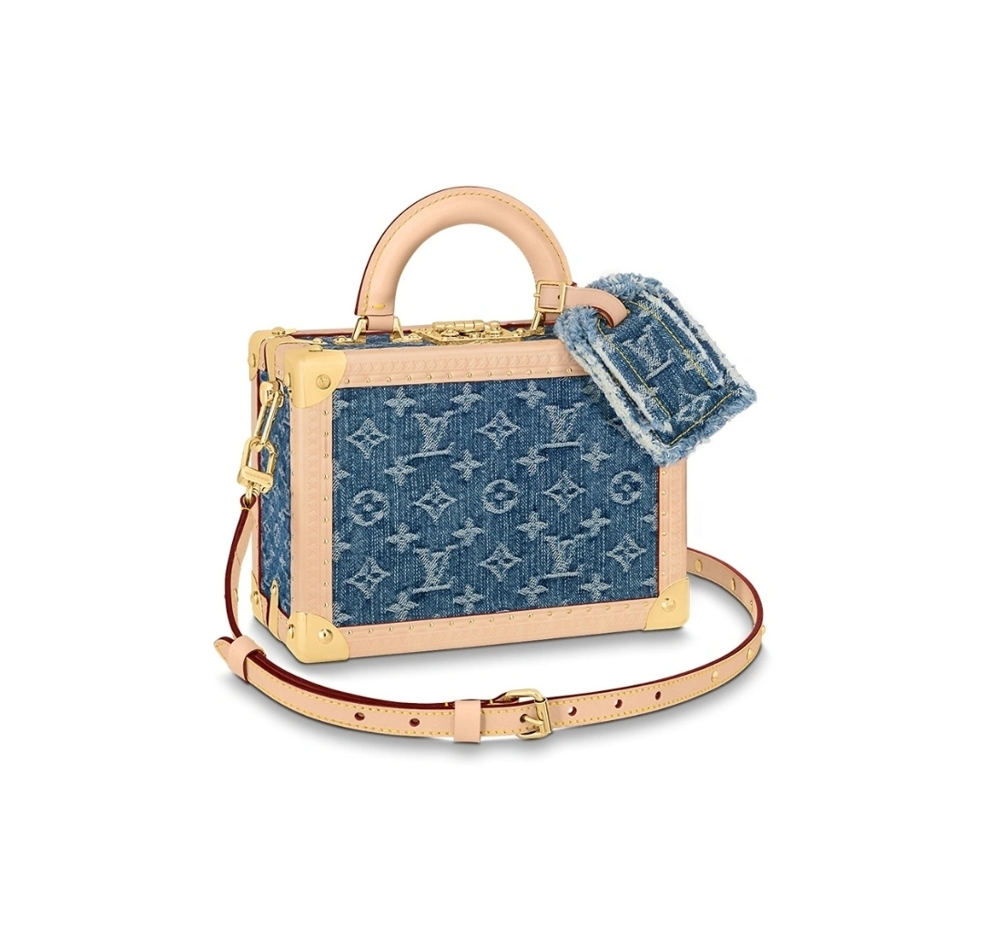 MOMO--- 8V M24161 Petite Valise Monogram Denium cowhide item:D-B174E1723