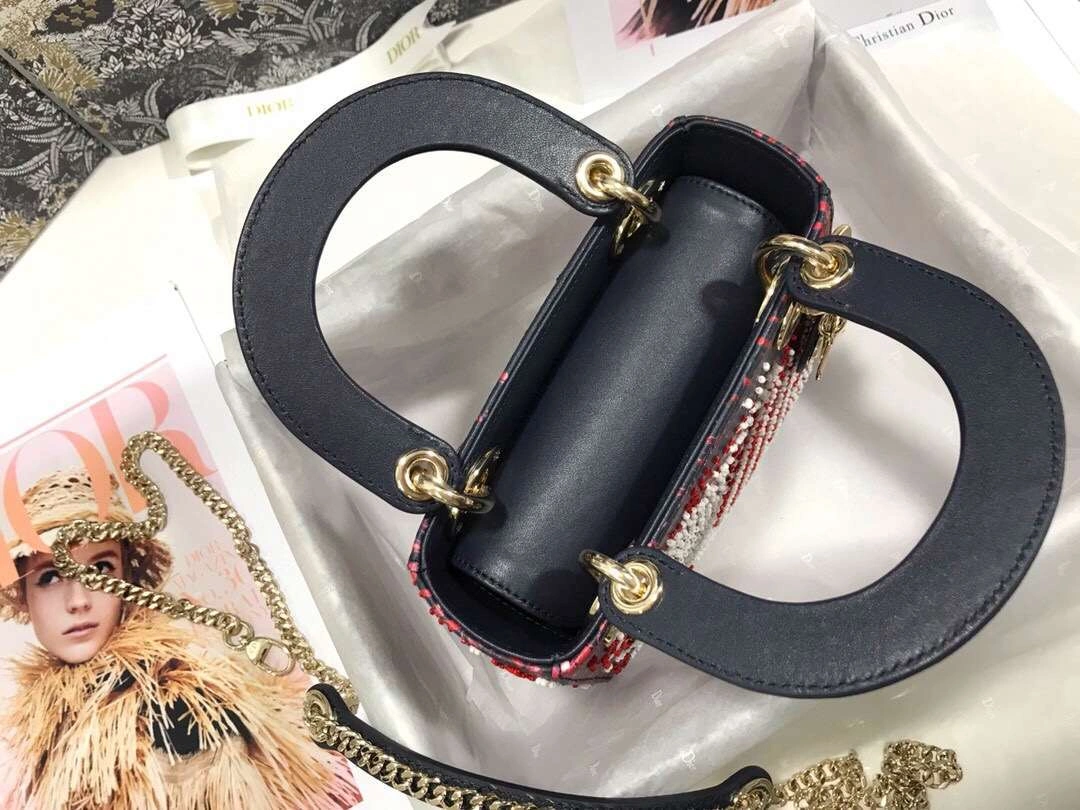 MOMO--- M0505 embroidery Calfskin 2 colour item :063B00E2048-2