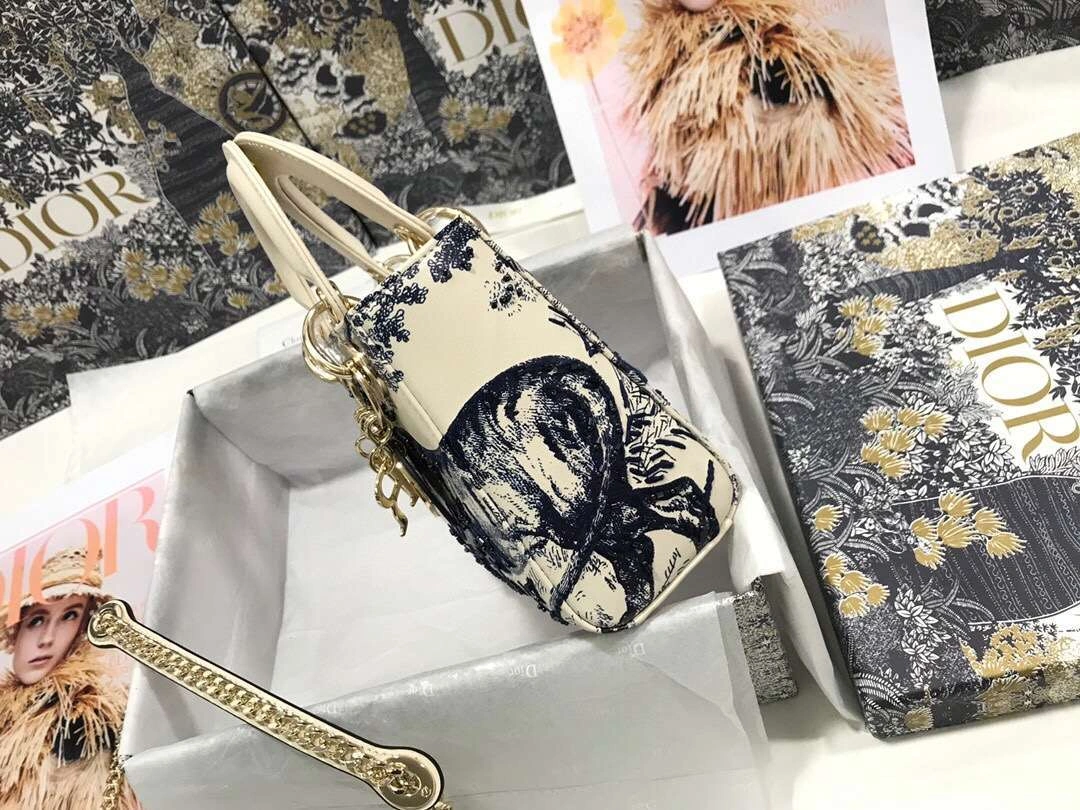 MOMO--- M0505 embroidery Calfskin 2 colour item :063B00E2048-2