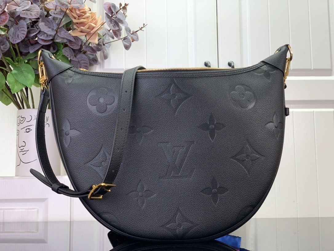 &MOMO--- M46725 cowhide Loop Hobo Monogram Empreinte item:C-B063K2202R