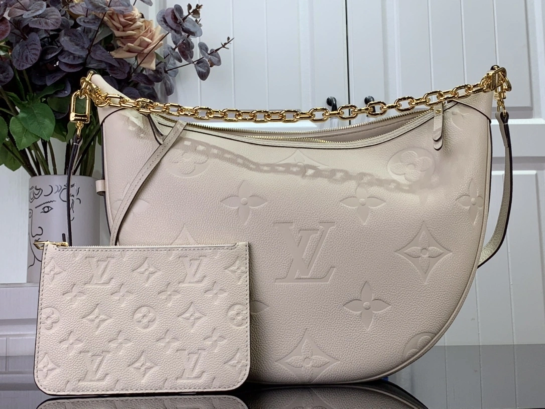 MOMO--- M46739 cowhide Loop Hobo Monogram Empreinte item:C-B063K2203R