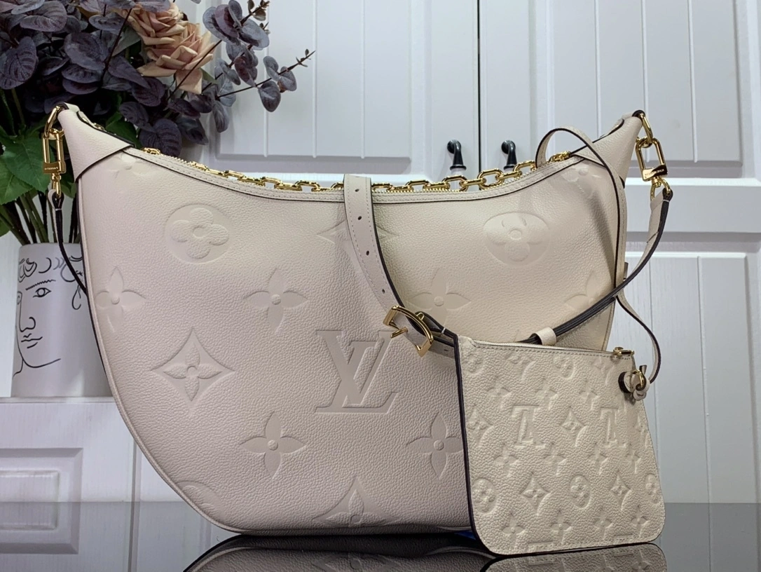MOMO--- M46739 cowhide Loop Hobo Monogram Empreinte item:C-B063K2203R