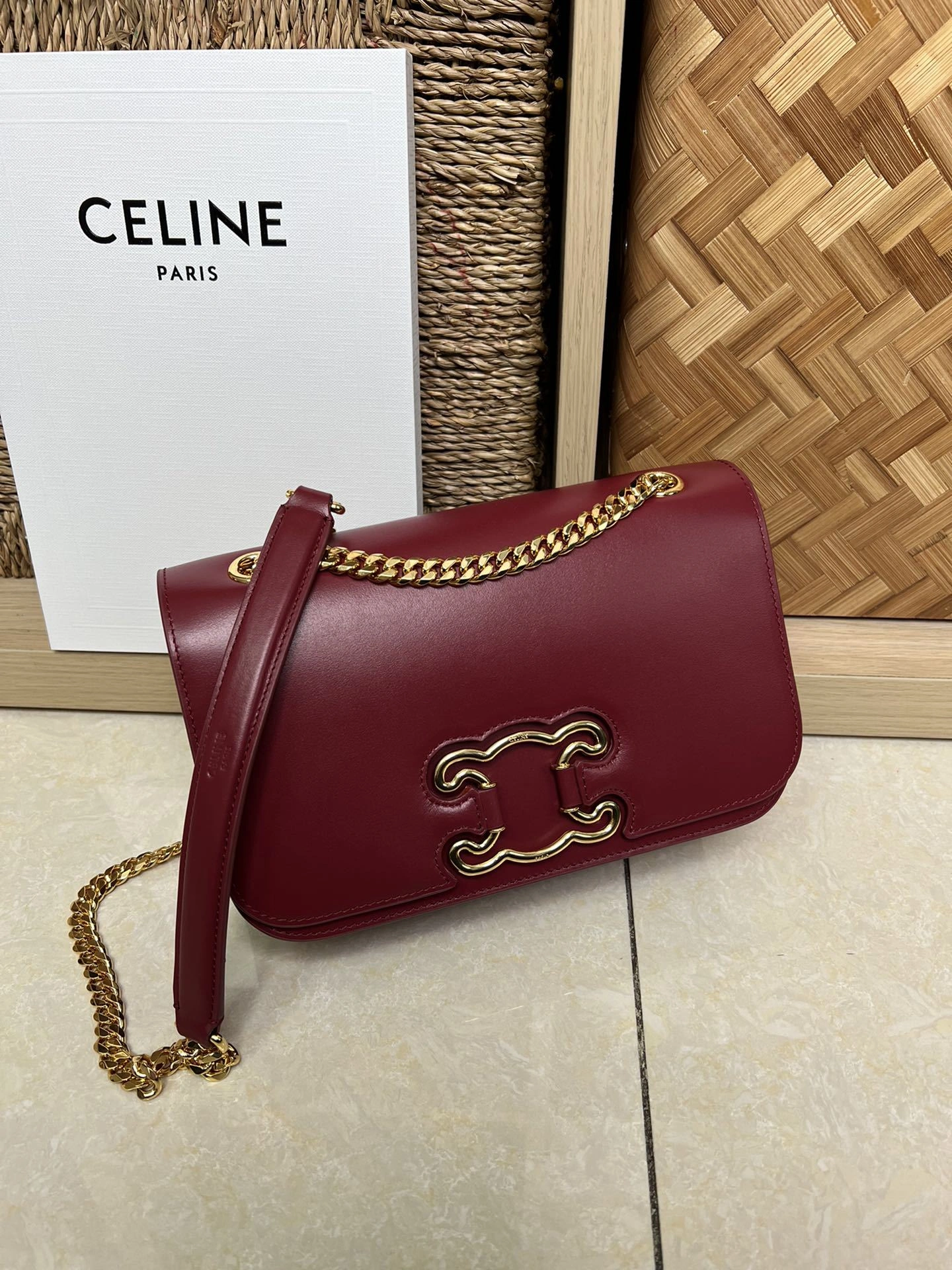 MOMO-- 358i95 199813EPA-28LB Triomphe Frame Calfskin sheepskin item:D-B000G2678