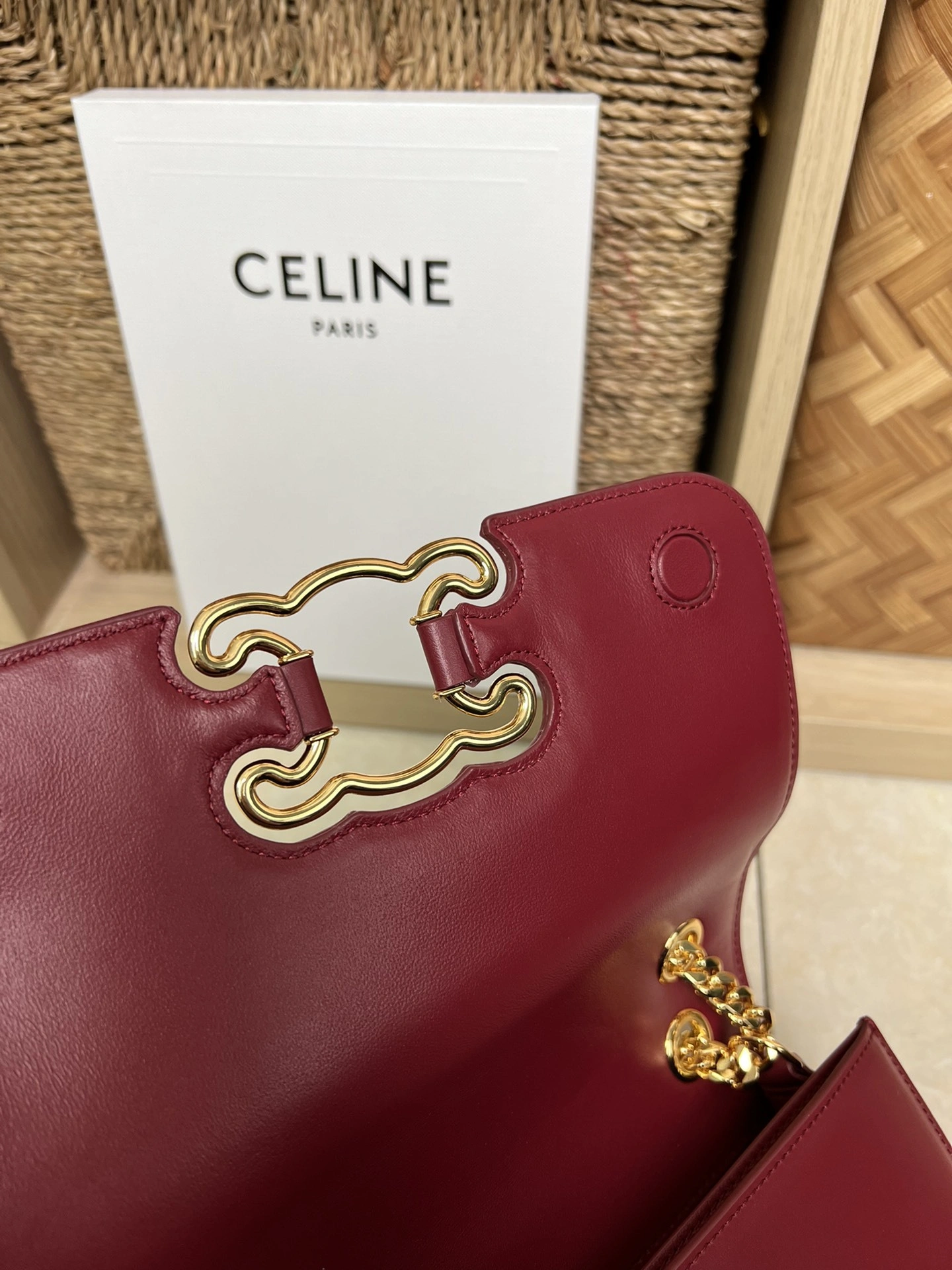 MOMO-- 358i95 199813EPA-28LB Triomphe Frame Calfskin sheepskin item:D-B000G2678