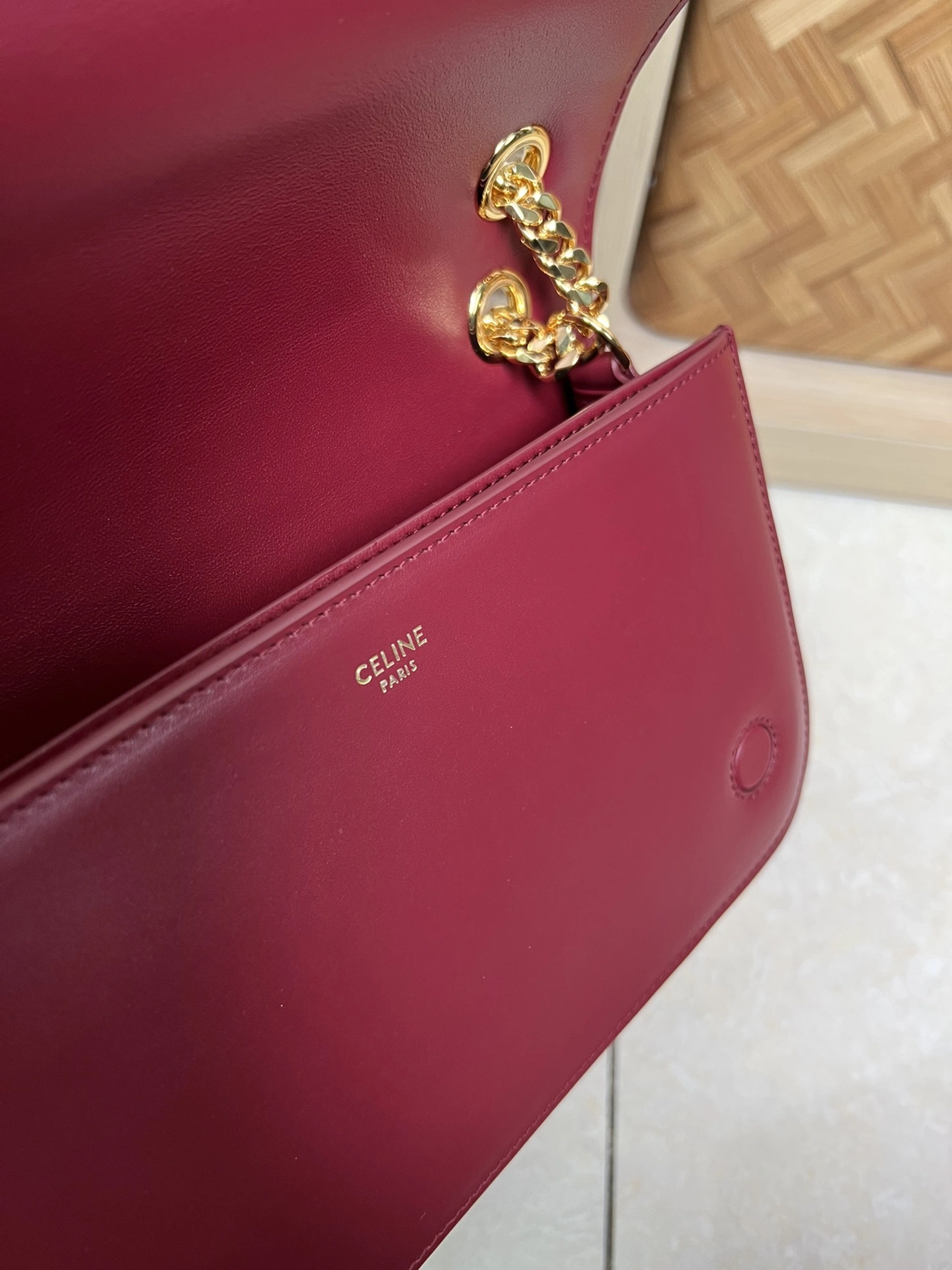 MOMO-- 358i95 199813EPA-28LB Triomphe Frame Calfskin sheepskin item:D-B000G2678