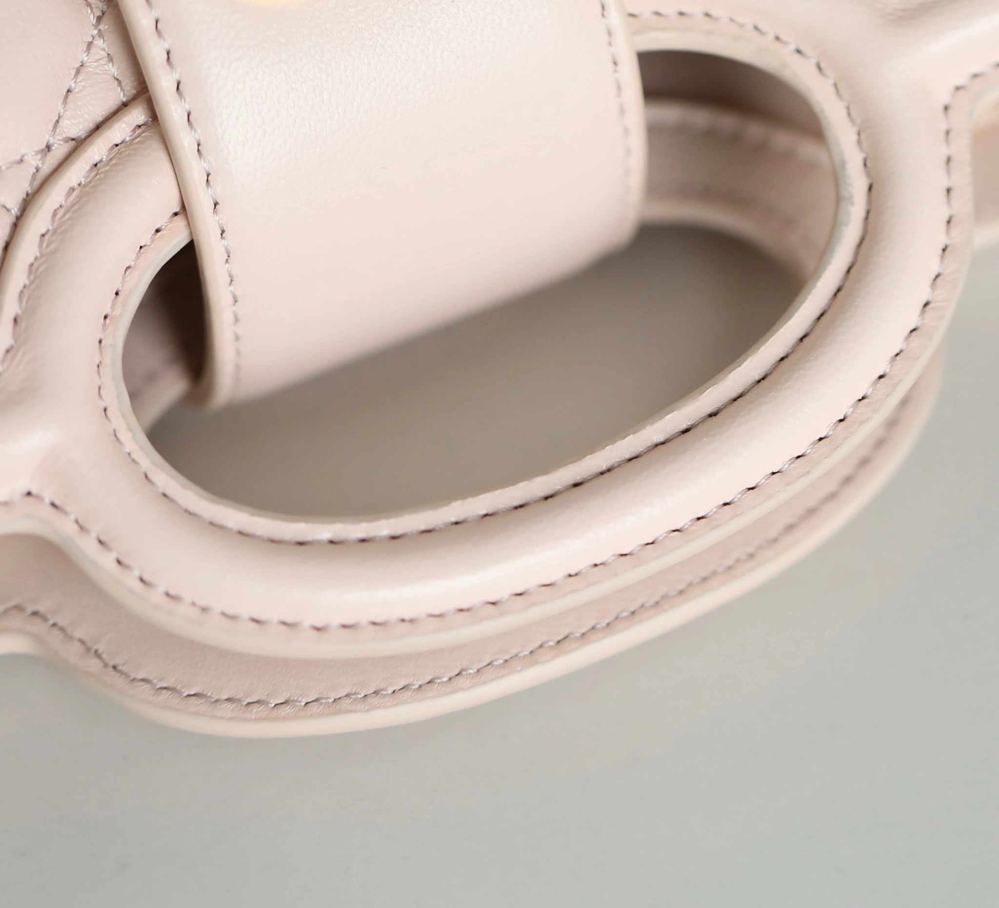 MOMO-- 4ior S3123UNJB-M413 high quality version 𝙅𝙤𝙡𝙞𝙚 𝙏𝙤𝙥 𝙃𝙖𝙣𝙙𝙡𝙚 sheepskin item:F-B813A2306
