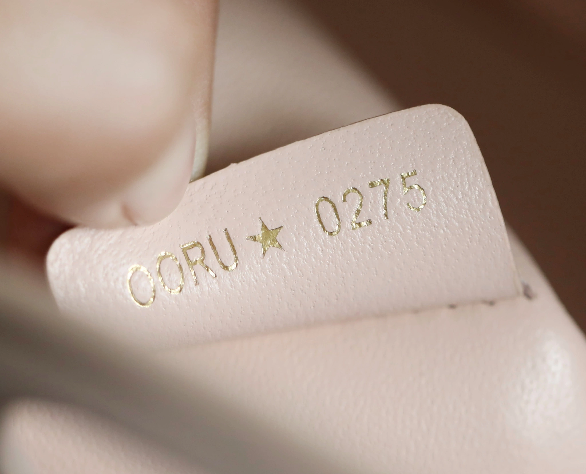 MOMO-- 4ior S3123UNJB-M413 high quality version 𝙅𝙤𝙡𝙞𝙚 𝙏𝙤𝙥 𝙃𝙖𝙣𝙙𝙡𝙚 sheepskin item:F-B813A2306