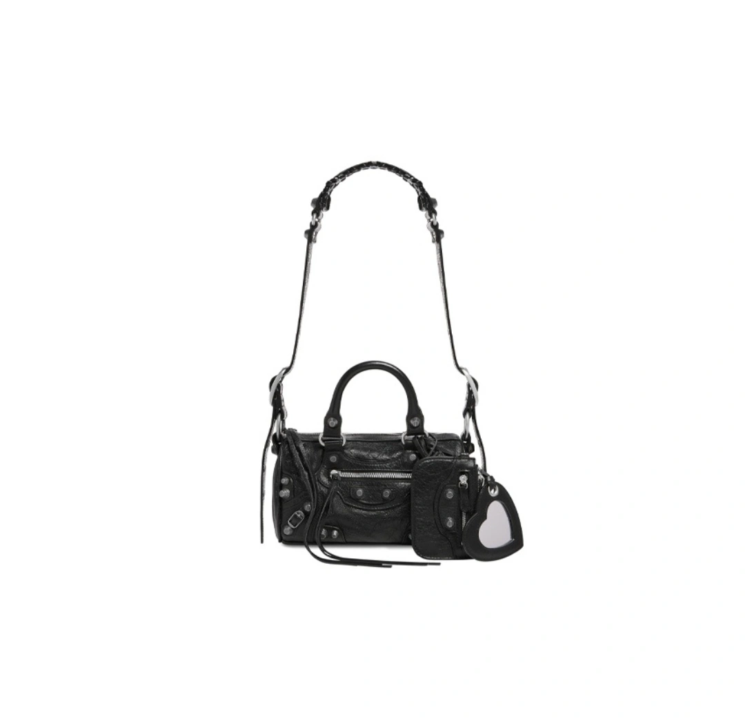 MOMO-- 7433561VG9Y1000 Le Cagole mini duffle bag sheepskin item:C-B063L0865R