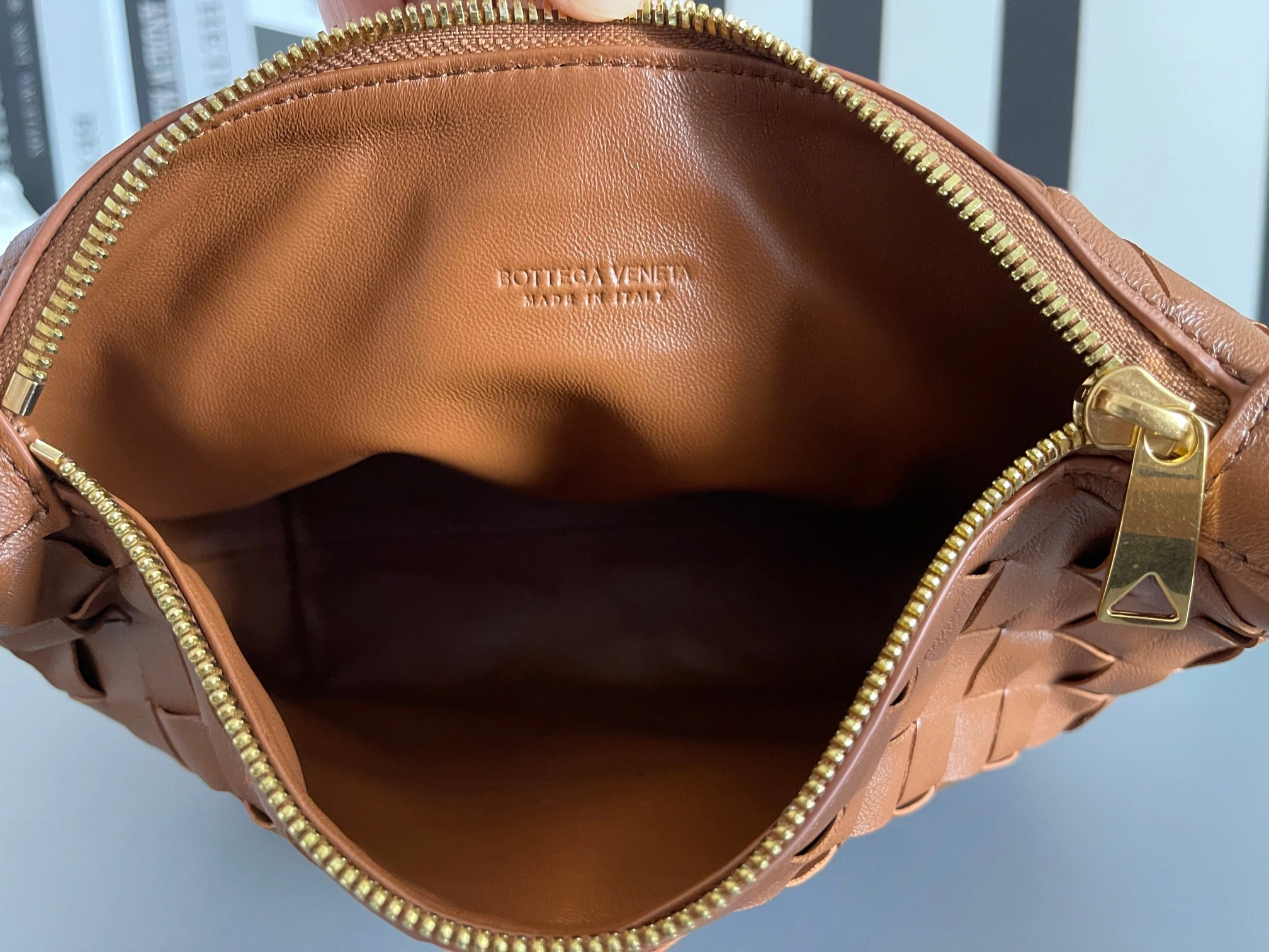 MOMO-- 754443VCPPF2650 sheepskin Wallace intrecciato item:C-B134L0903R