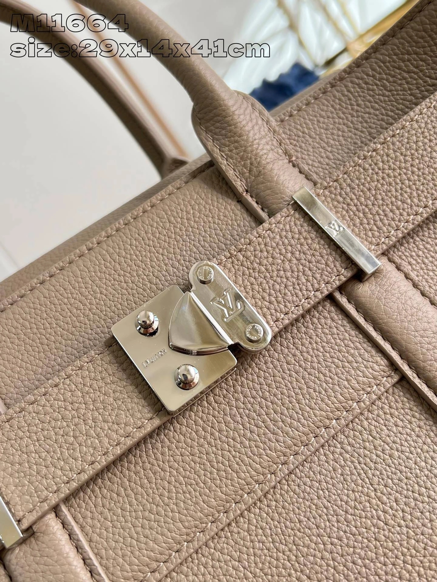 MOMO-- 8V M11664 high quality version Georges Tote cowhide item:E-B000A1329