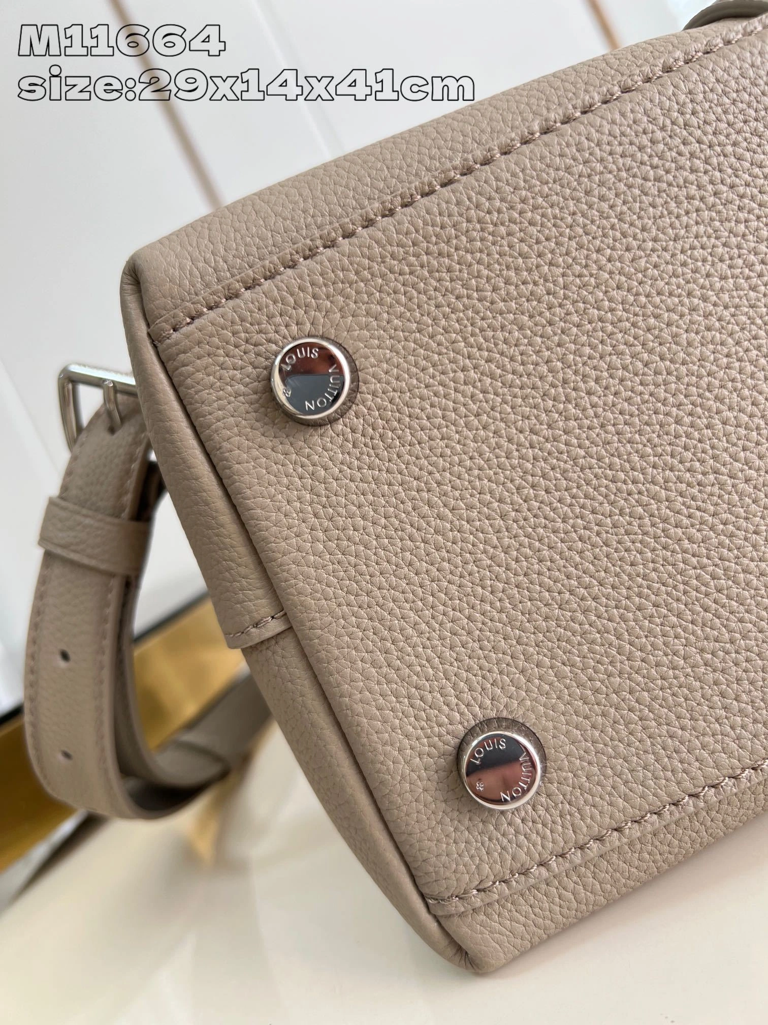 MOMO-- 8V M11664 high quality version Georges Tote cowhide item:E-B000A1329