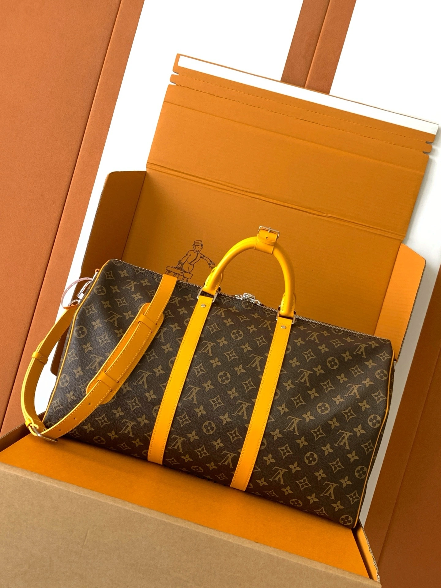 &MOMO-- 8V M12634 high quality version Keepall Bandoulière 50 item:E-B000I1001