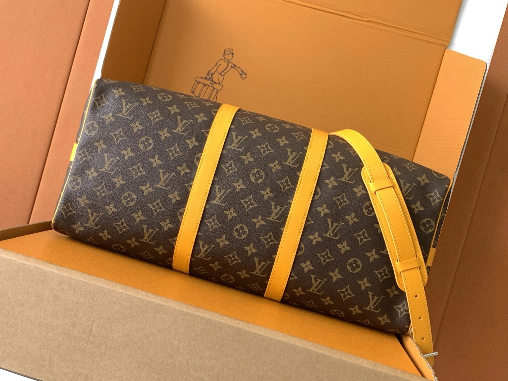&MOMO-- 8V M12634 high quality version Keepall Bandoulière 50 item:E-B000I1001