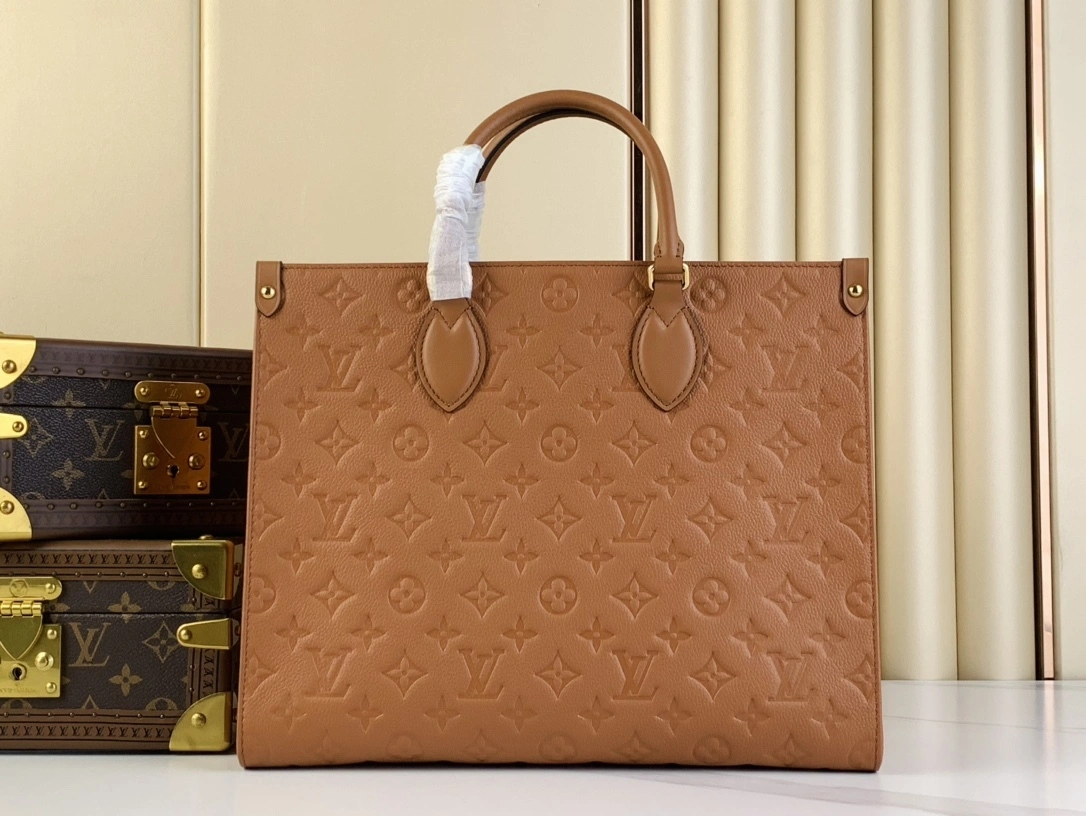 MOMO-- 8V M12775 high quality version OnTheGo cowhide item:D-B184J0886