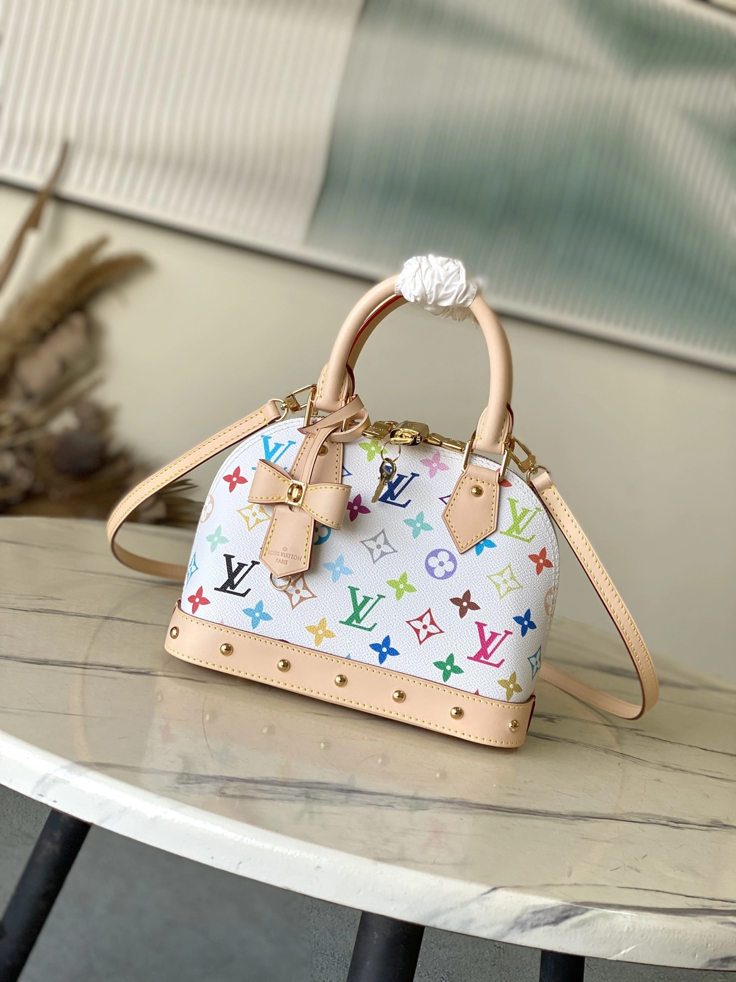 MOMO-- 8V M13078 high quality version Alma BB cowhide item:E-B000B2102