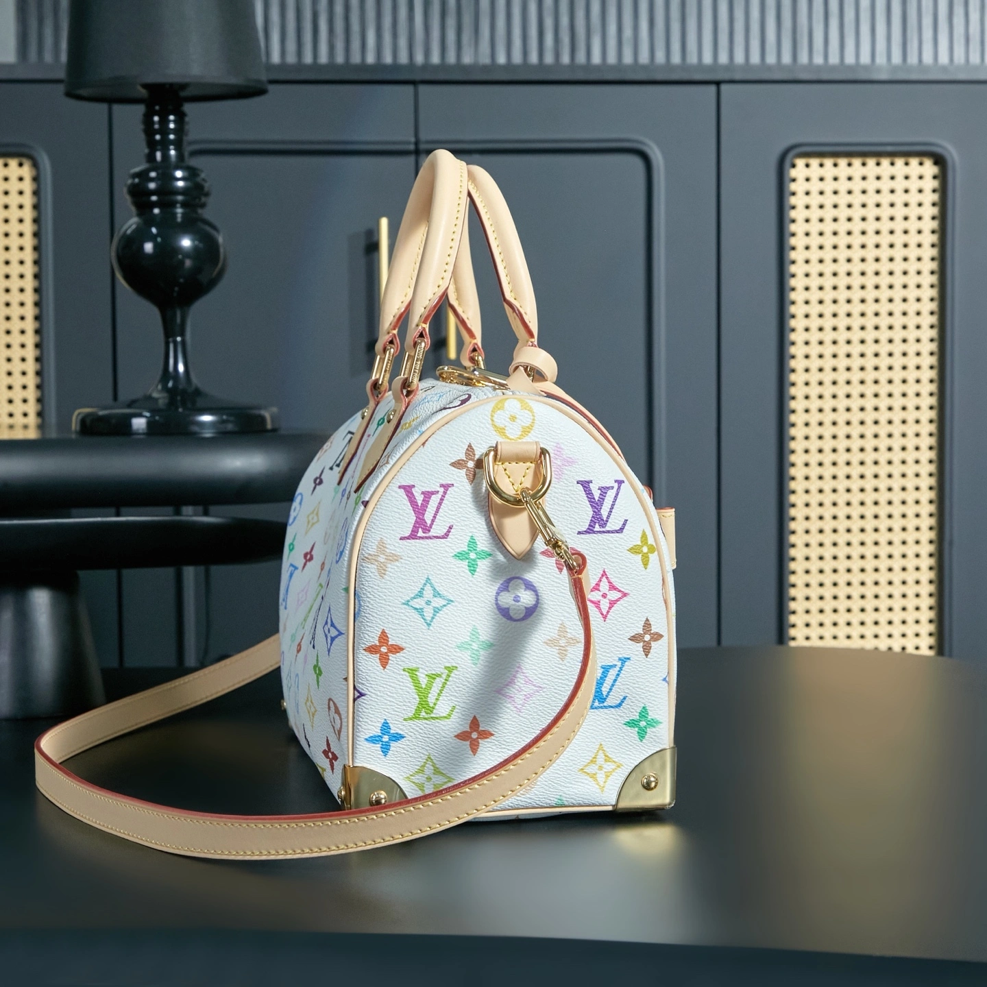 MOMO-- 8V M13085 high quality version SPEEDY BANDOULIERE cowhide item:E-B000I1716