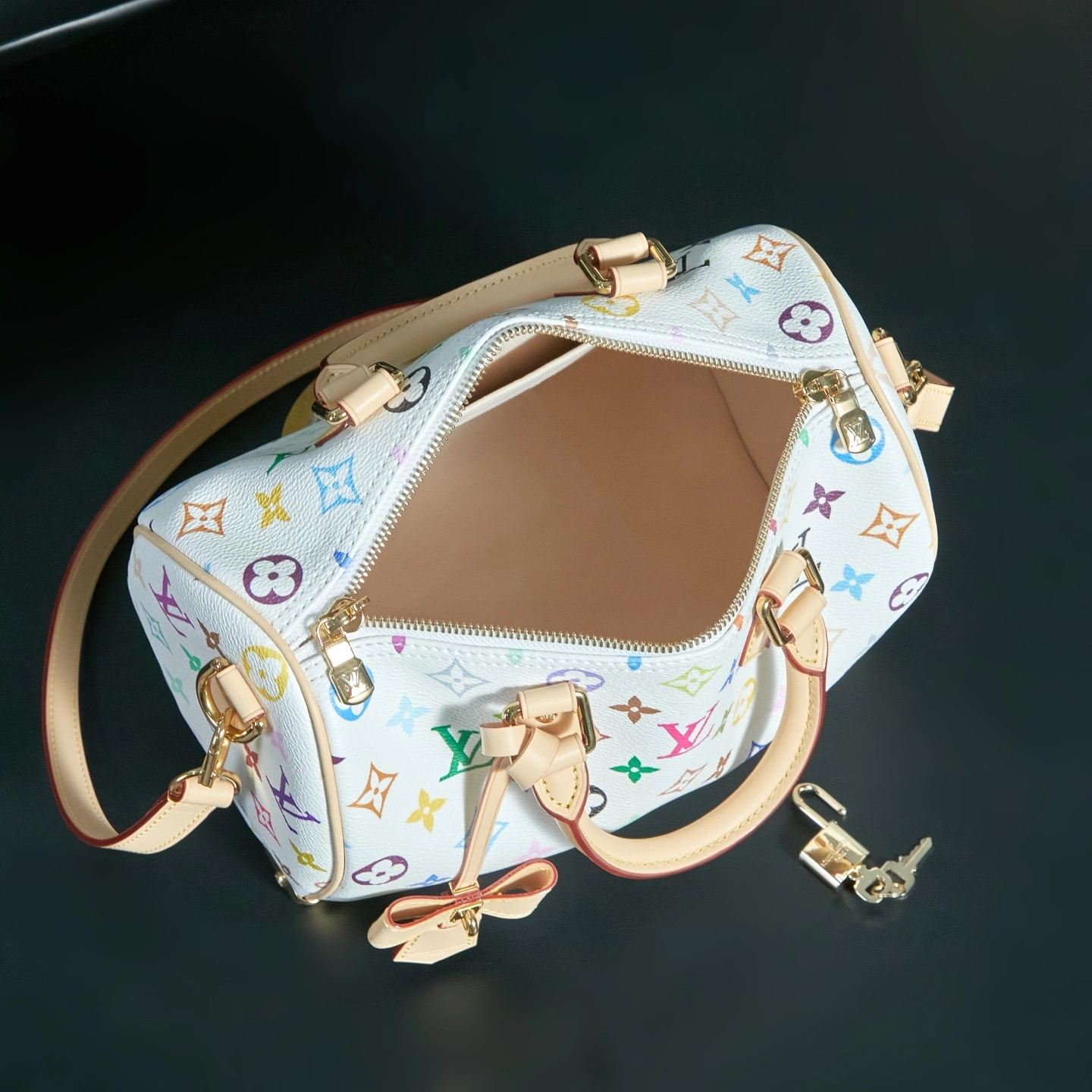MOMO-- 8V M13085 high quality version SPEEDY BANDOULIERE cowhide item:E-B000I1716