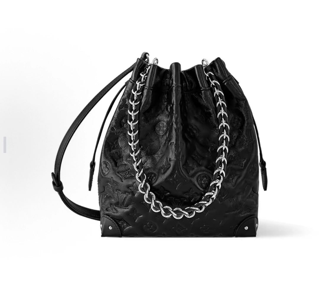 MOMO-- 8V M13484 high quality version NOÉ TRUNK sheepskin item:E-B063C0561