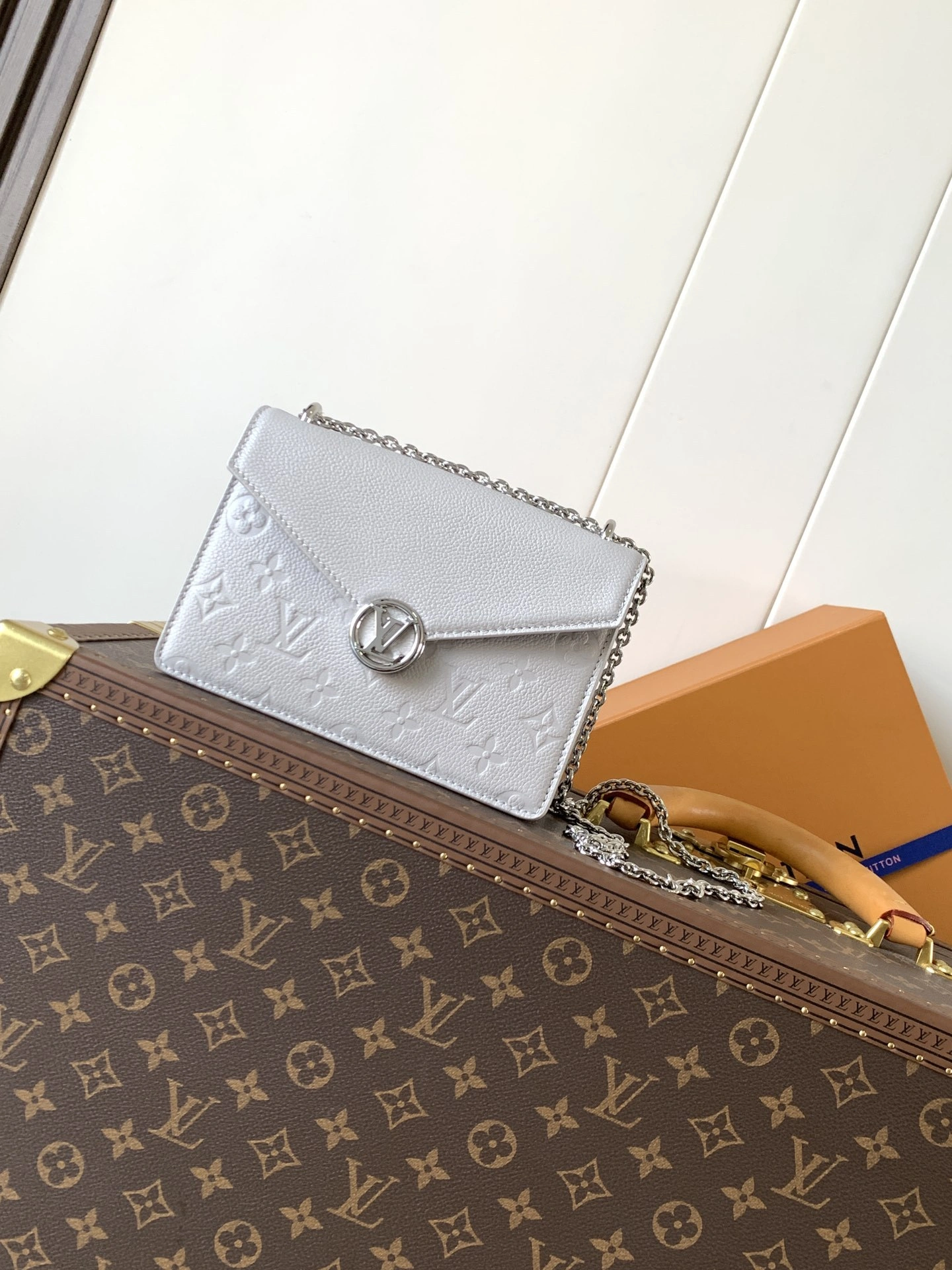 MOMO-- 8V M13570 high quality version Rosy Monogram Empreinte item:F-B000A1424