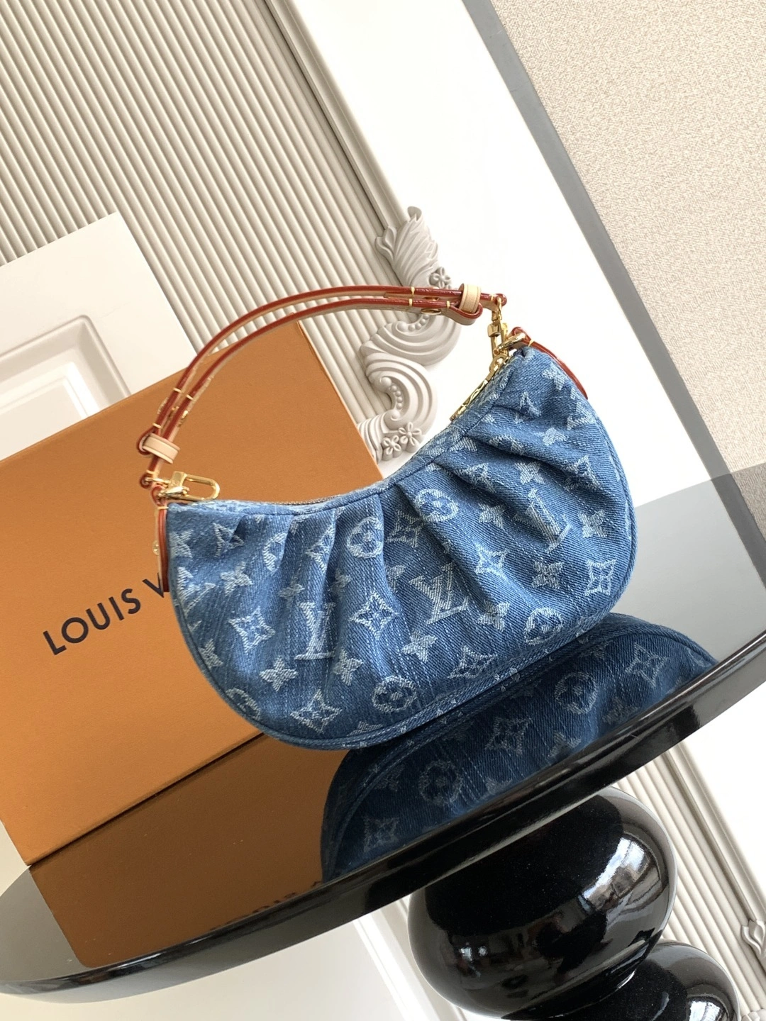 MOMO-- 8V M13571 𝐏𝐨𝐜𝐡𝐞𝐭𝐭𝐞 𝐕𝐚𝐥𝐥𝐞𝐲 high quality version denim item:E-B000G1318