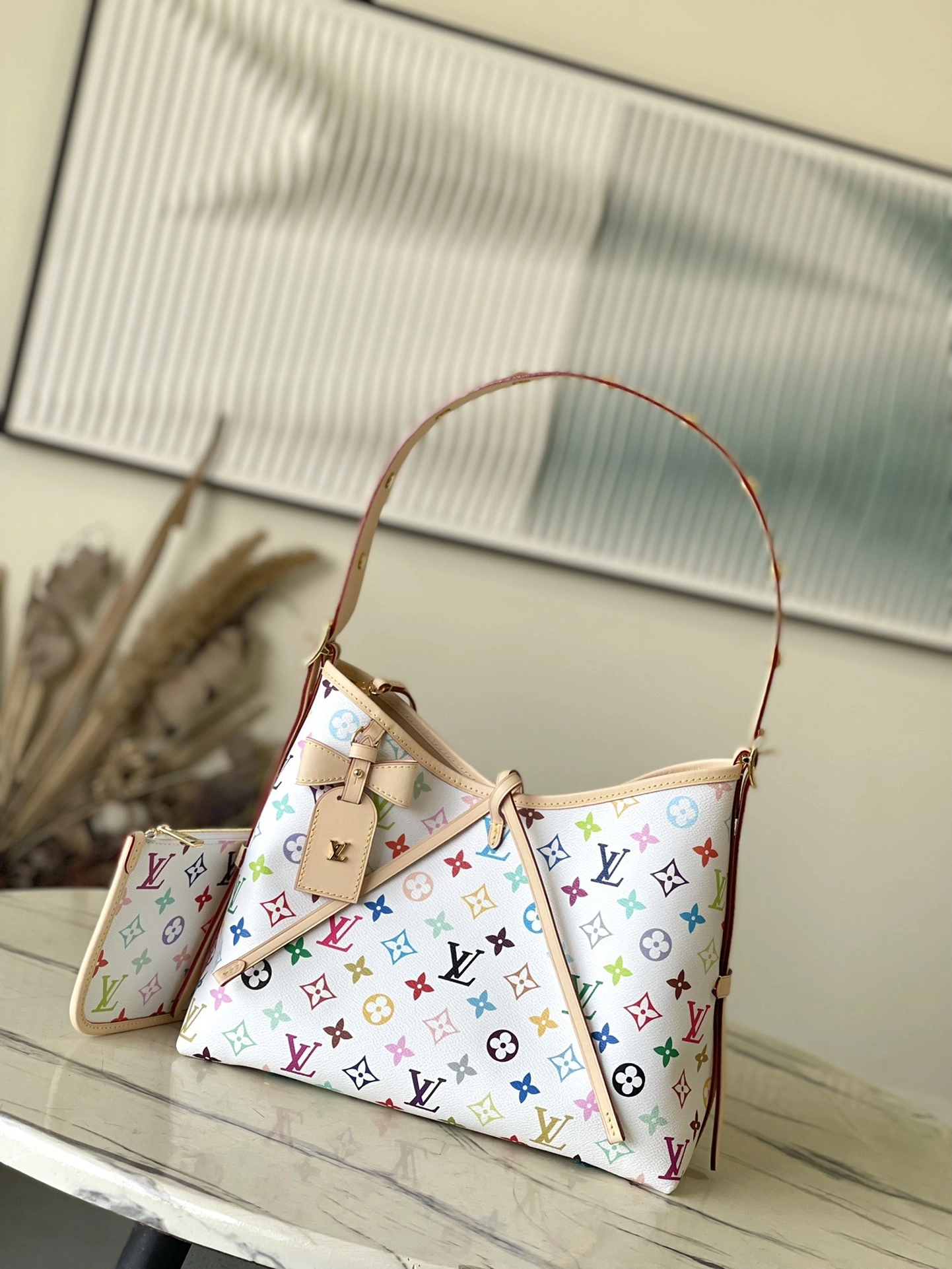MOMO-- 8V M13661 high quality version CarryAll cowhide item:E-B574B2134