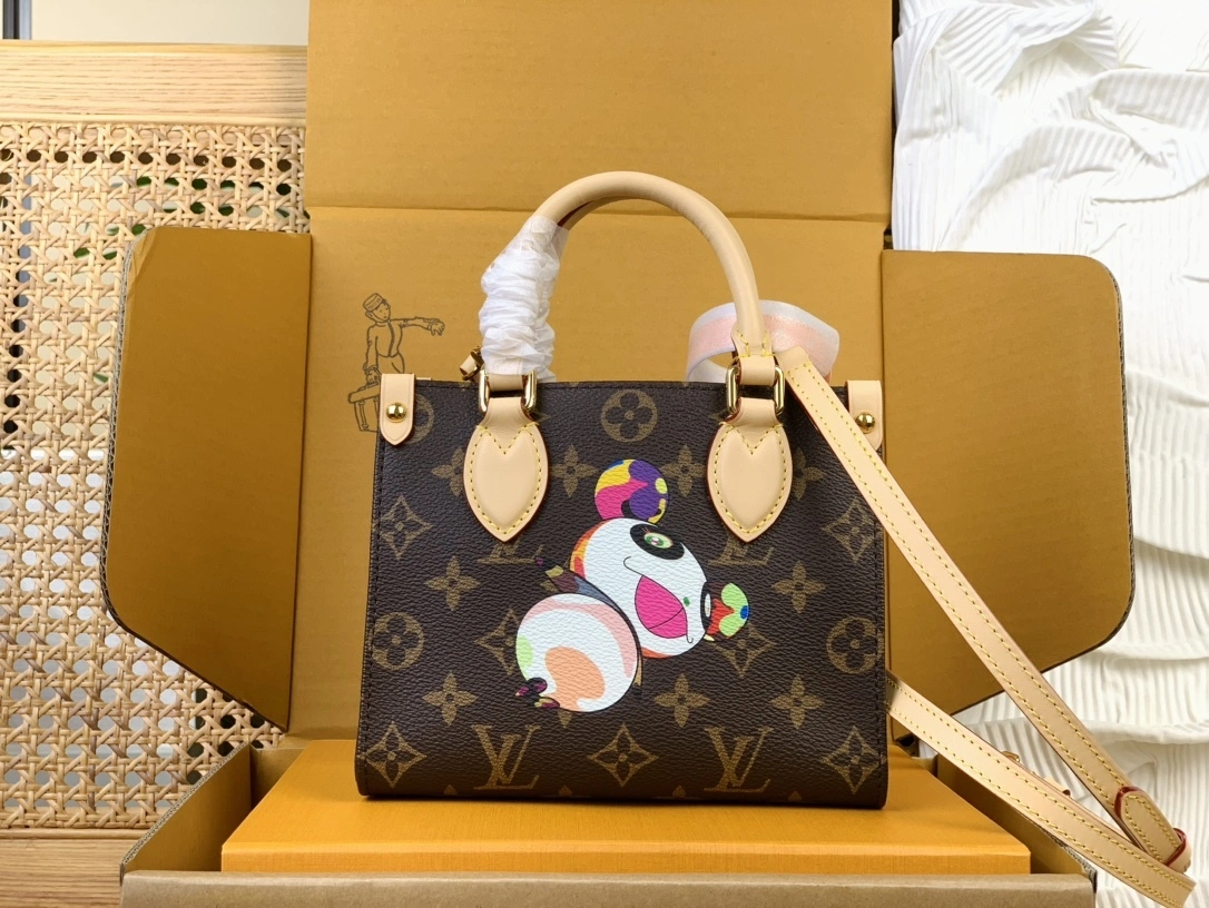 MOMO-- 8V M13668 high quality version OnTheGo cowhide item:E-B000C0225