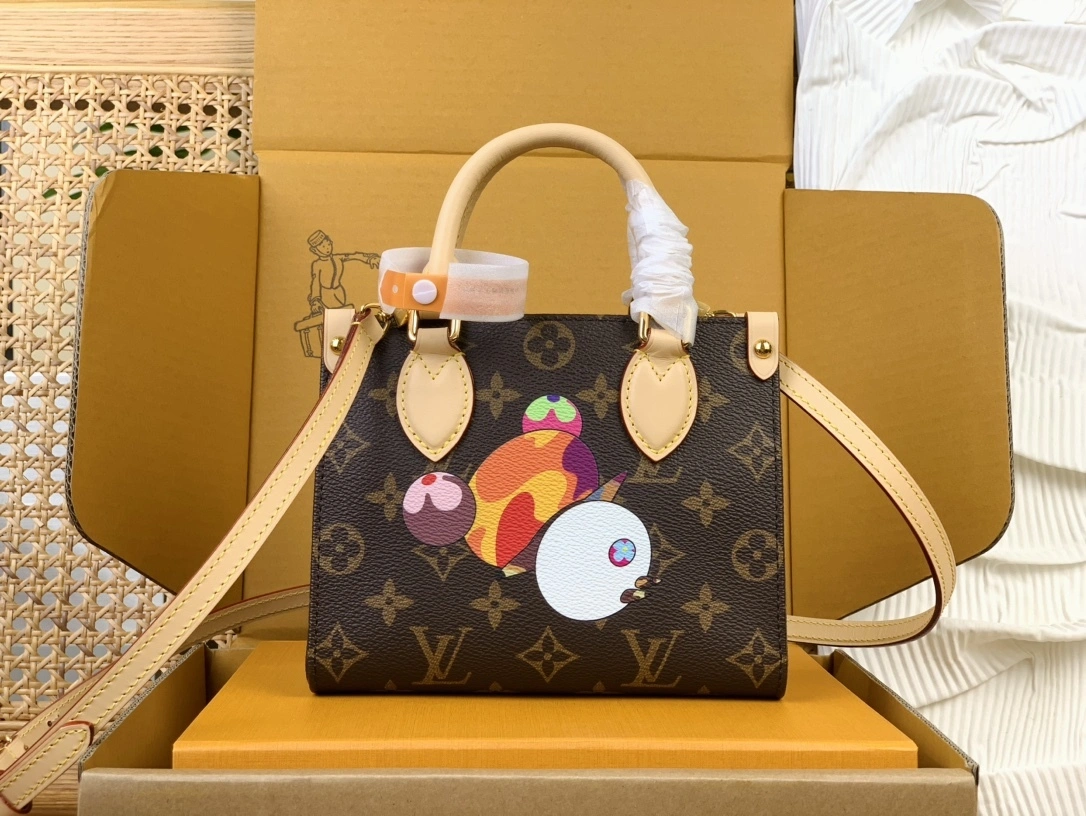 MOMO-- 8V M13668 high quality version OnTheGo cowhide item:E-B000C0225