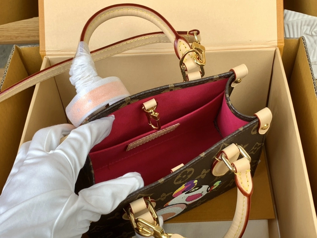 MOMO-- 8V M13668 high quality version OnTheGo cowhide item:E-B000C0225
