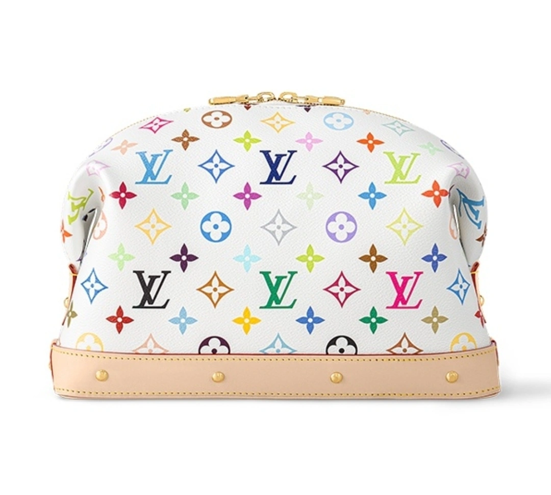MOMO-- 8V M13743 high quality version Pochette Cosmétique cowhide item:E-B174B2135