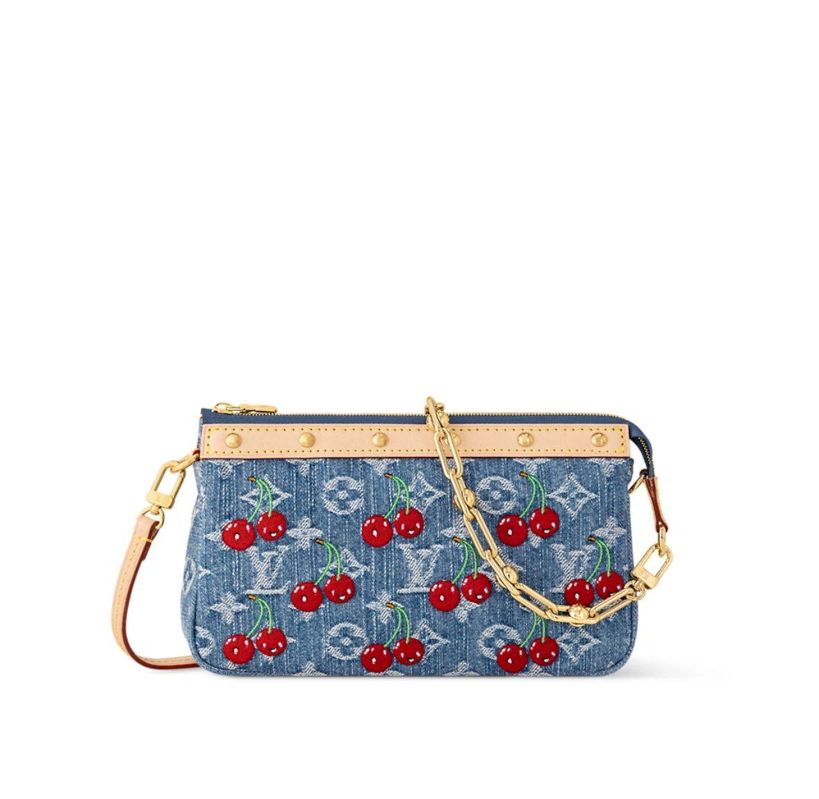 MOMO-- 8V M13875 POCHETTE ACCESSOIRES denim item:E-B174F1909