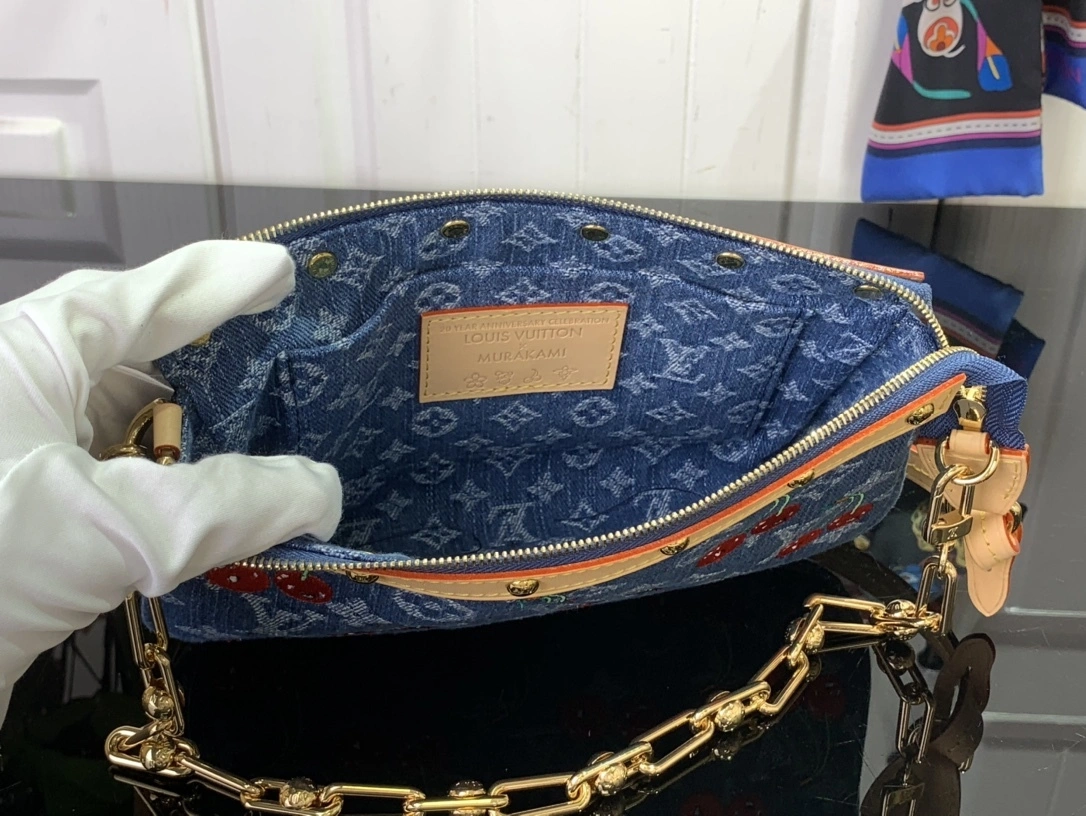 MOMO-- 8V M13875 POCHETTE ACCESSOIRES denim item:E-B174F1909
